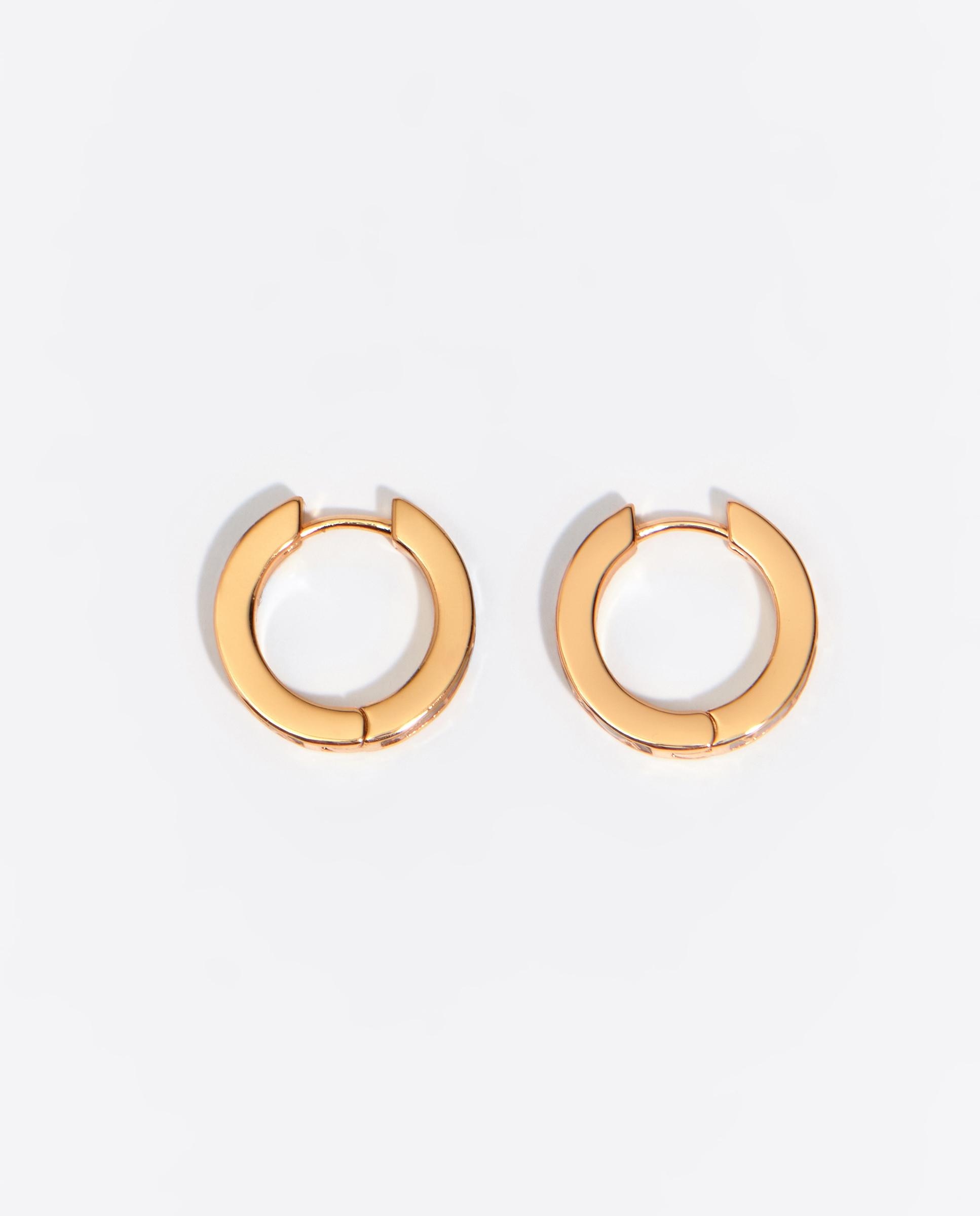 Pendientes aro mediano logo - Bimba y Lola - Topo Topo-1