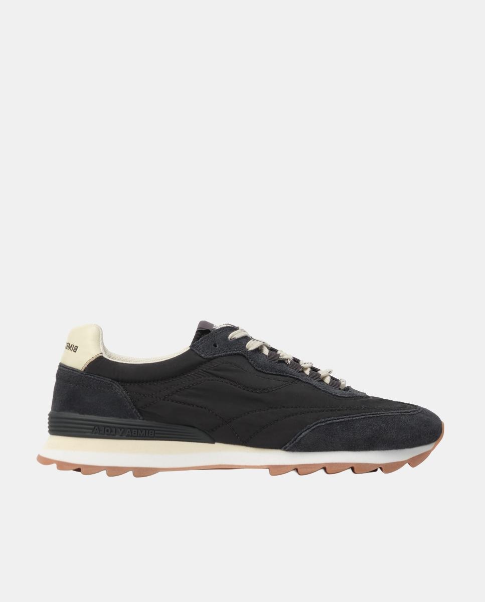 Zapatillas deportivas de mujer 13 23 serraje y tejido - Bimba y Lola - Negro Negro-1