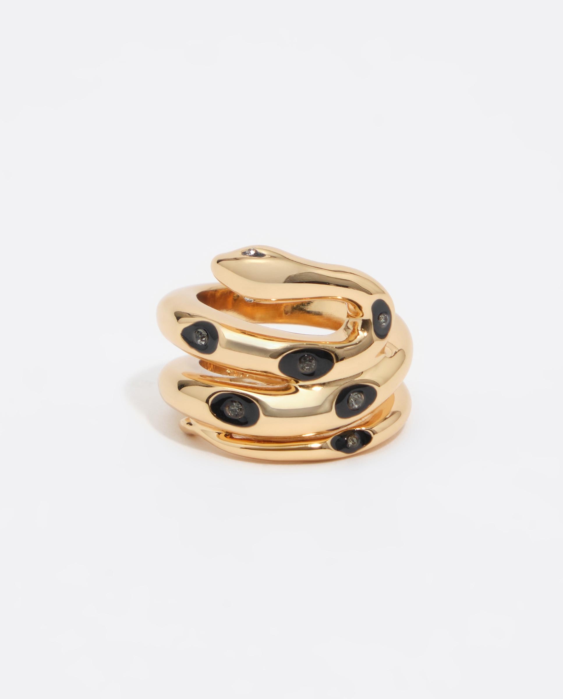 Anillo serpiente espiral - Bimba y Lola - Dorado Dorado-3