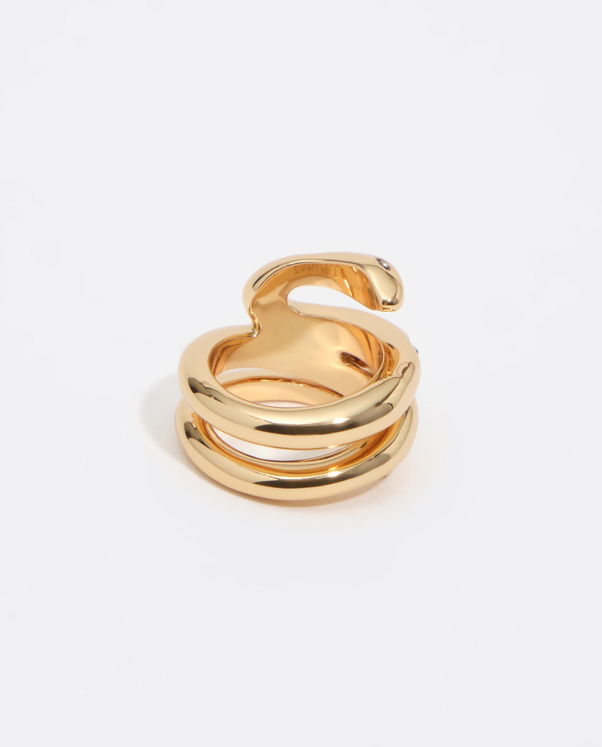Anillo serpiente espiral - Bimba y Lola - Dorado Dorado-4
