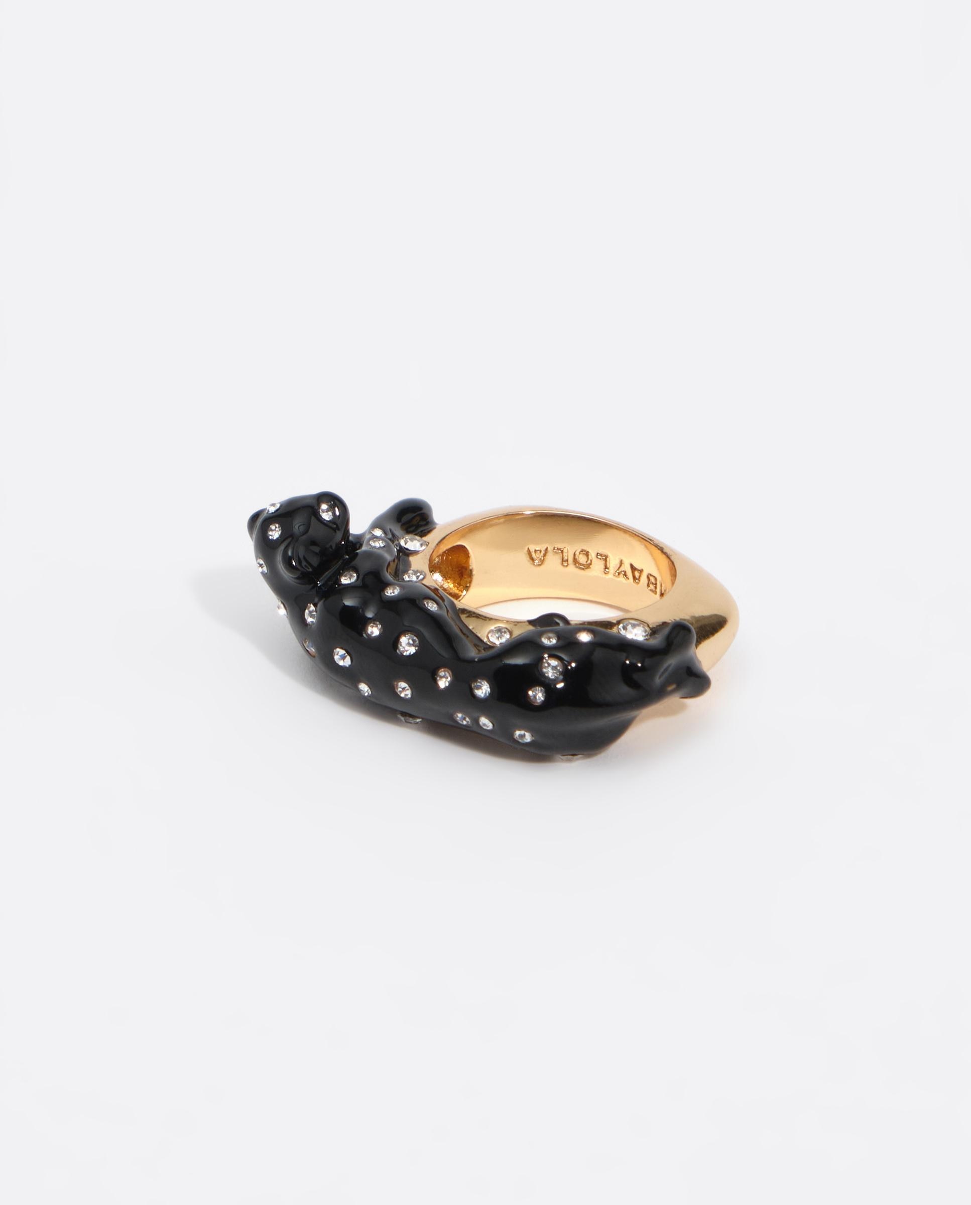 Anillo pantera cristales - Bimba y Lola - Dorado Dorado-1