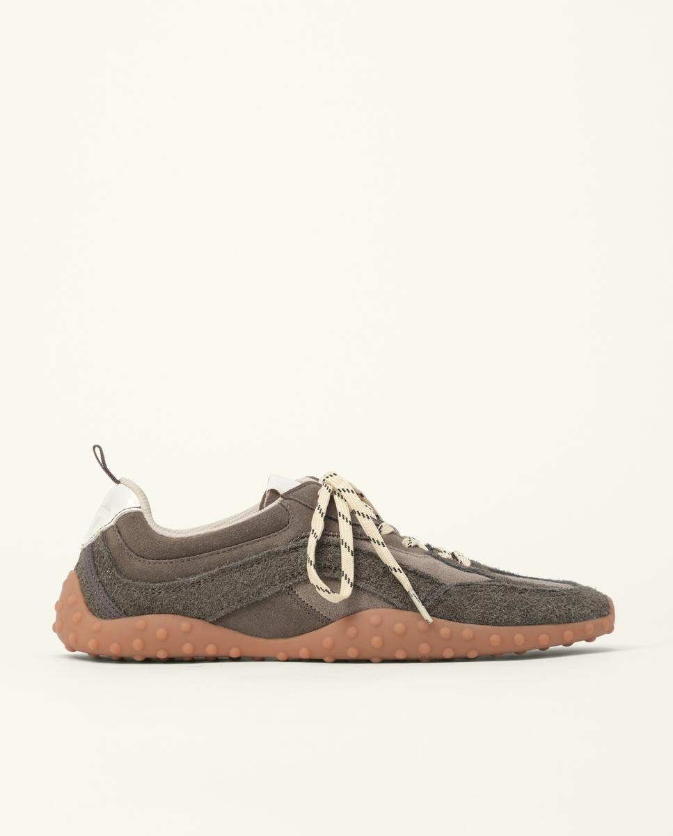 Imagen 1 de Zapatillas deportivas de mujer 13 26 serraje - Bimba y Lola - Kaki Kaki