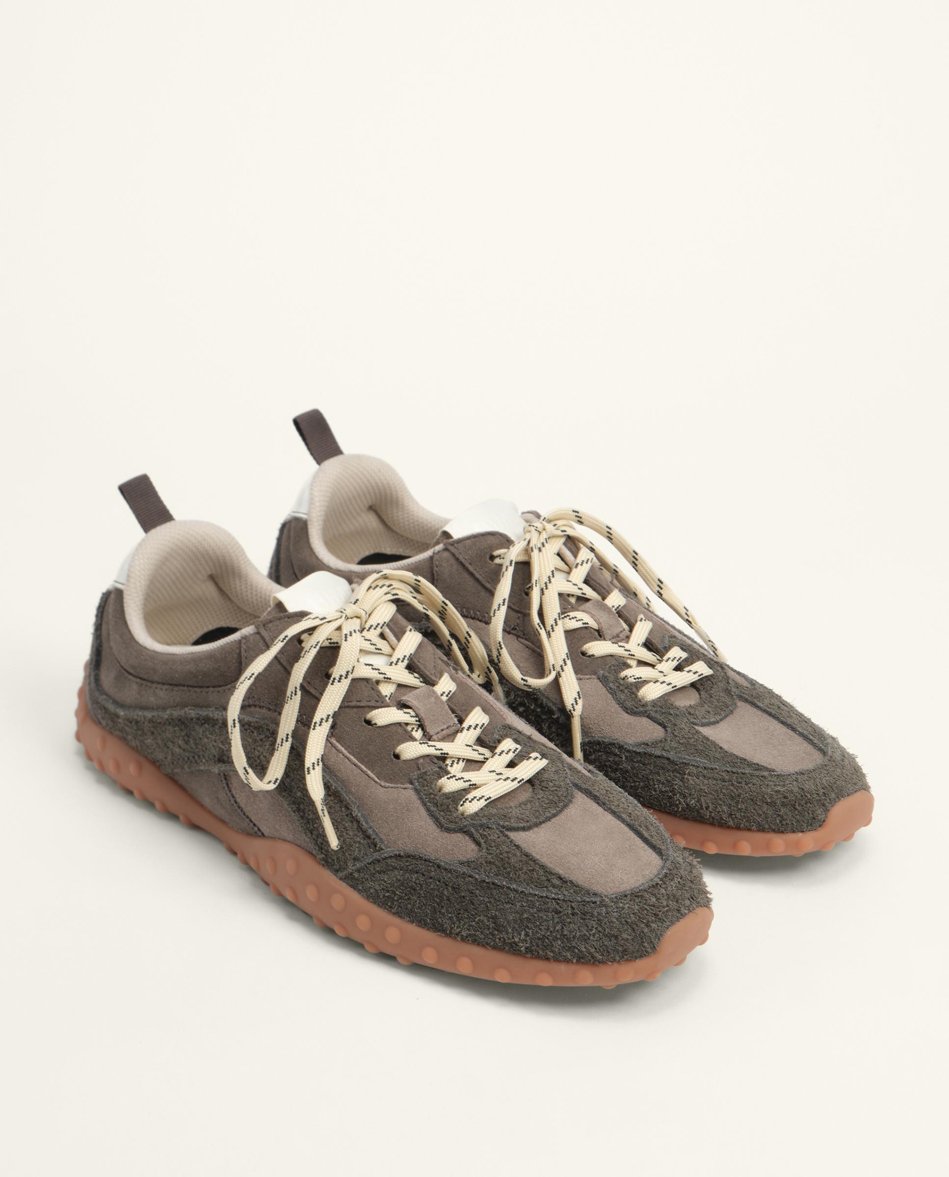 Imagen 3 de Zapatillas deportivas de mujer 13 26 serraje - Bimba y Lola - Kaki Kaki