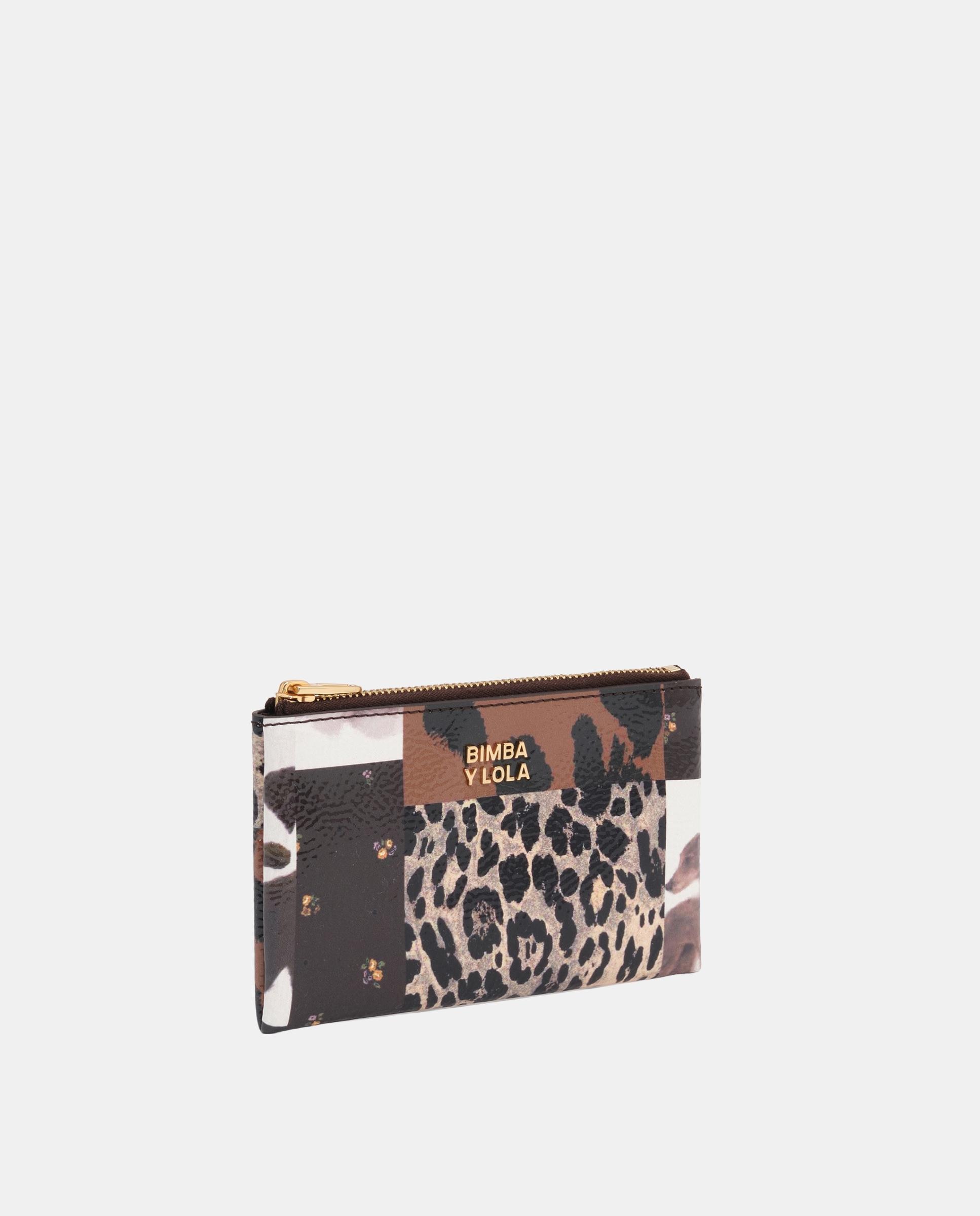 Monedero patchwork - Bimba y Lola - Marrón chocolate Marrón chocolate-3