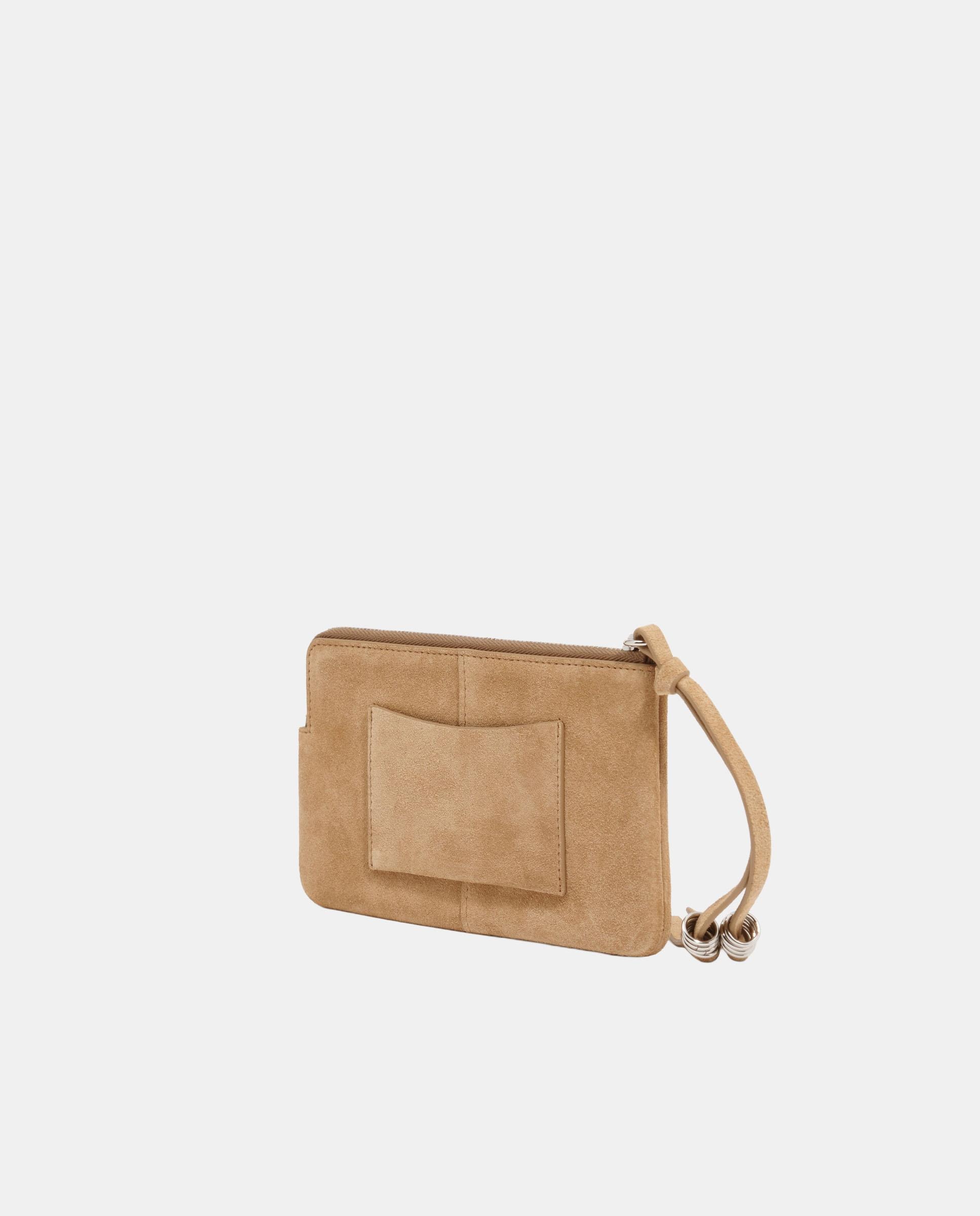 Imagen 6 de Monedero de mujer mediano serraje tachas - Bimba y Lola - Natural Natural