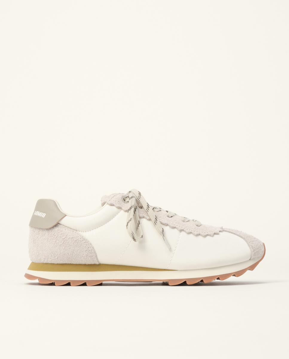 Zapatillas deportivas de mujer retro 13 18 - Bimba y Lola - Blanco roto Blanco roto-1