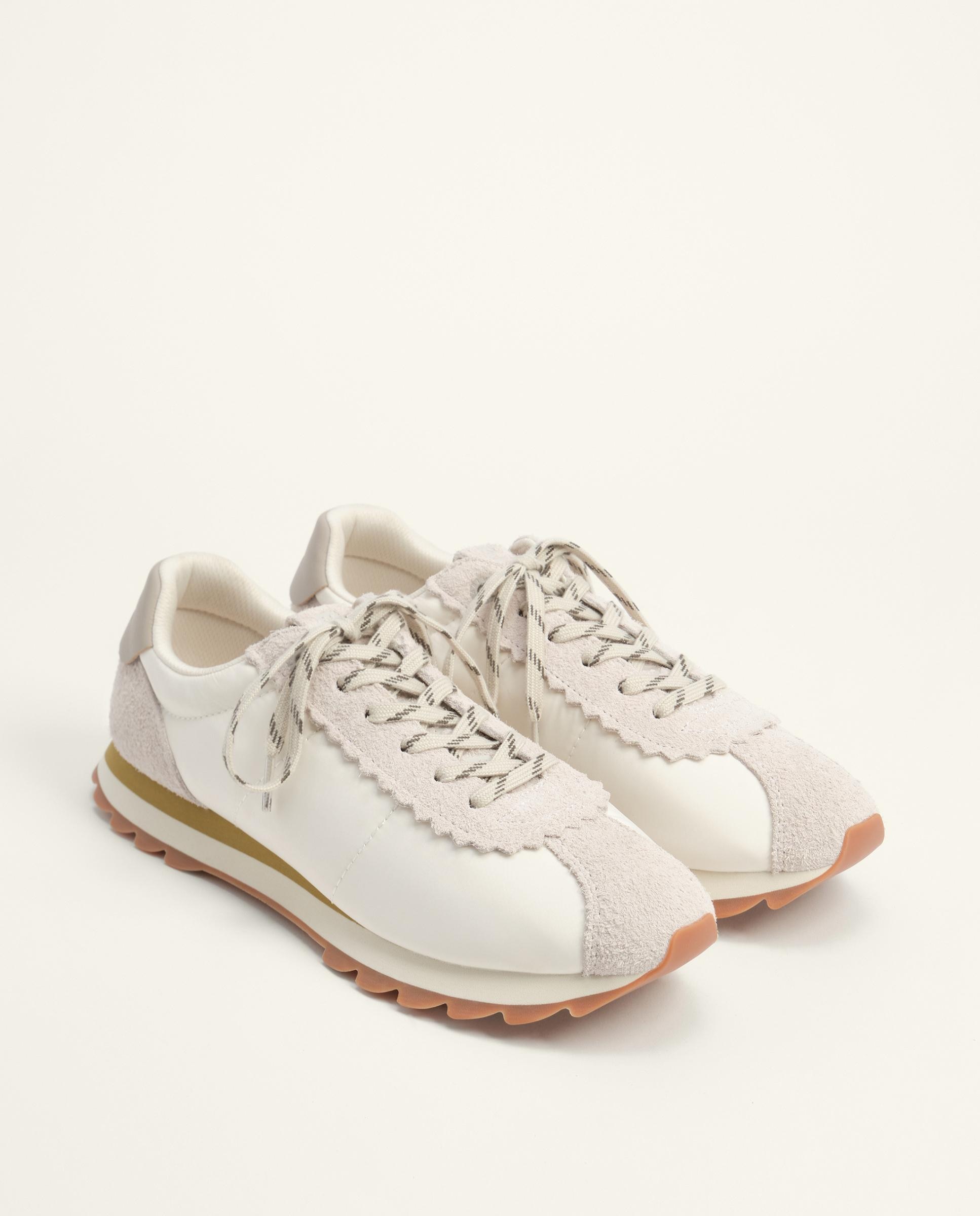 Zapatillas deportivas de mujer retro 13 18 - Bimba y Lola - Blanco roto Blanco roto-3