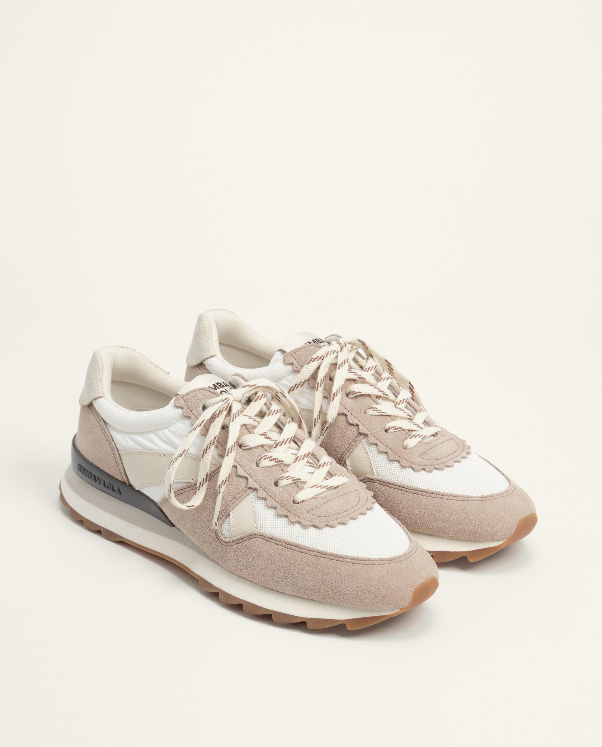 Zapatillas deportivas de mujer técnica 13 19 - Bimba y Lola - Beige Beige-3