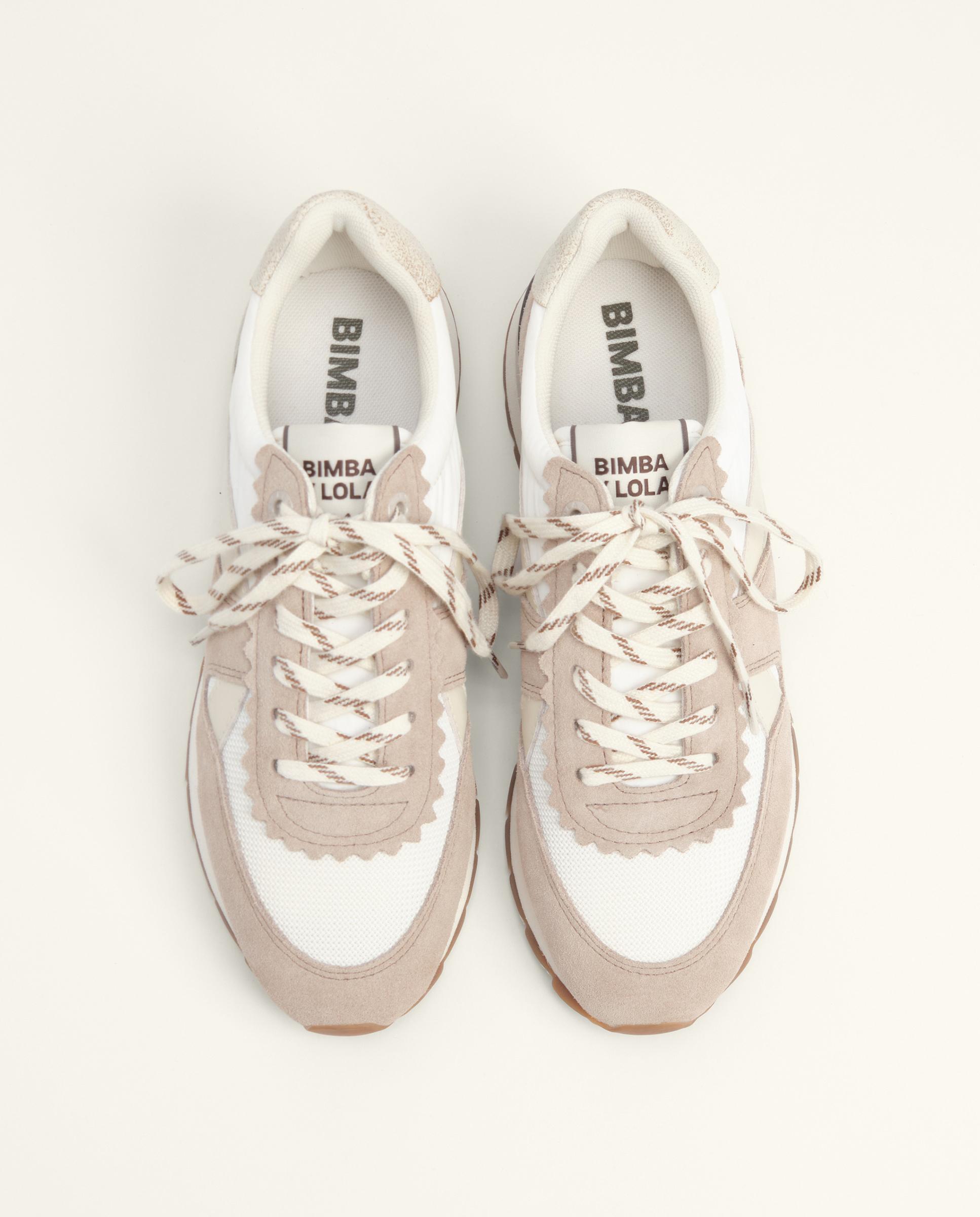 Zapatillas deportivas de mujer técnica 13 19 - Bimba y Lola - Beige Beige-4
