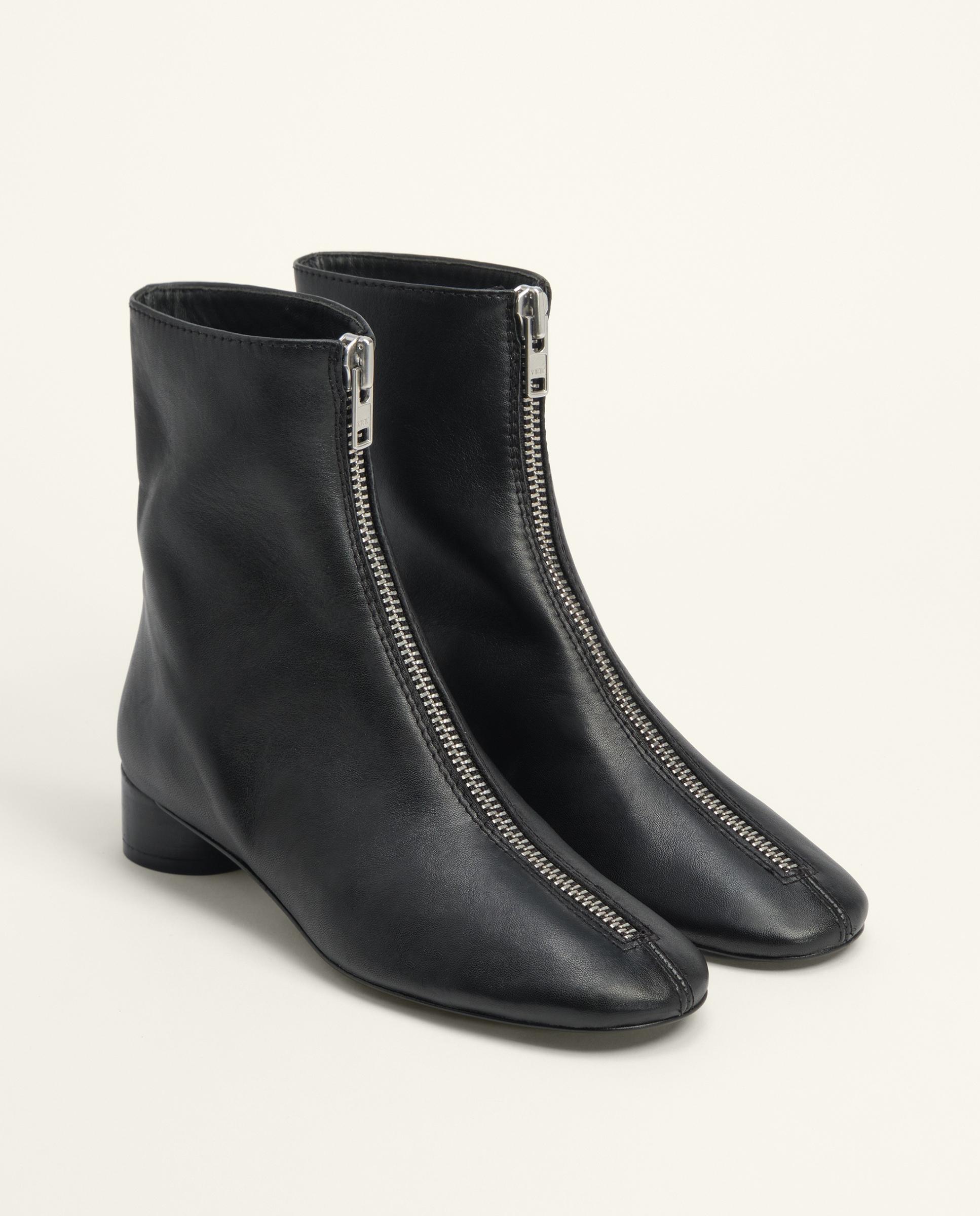 Botines de mujer tacón piel - Bimba y Lola - Negro Negro-3
