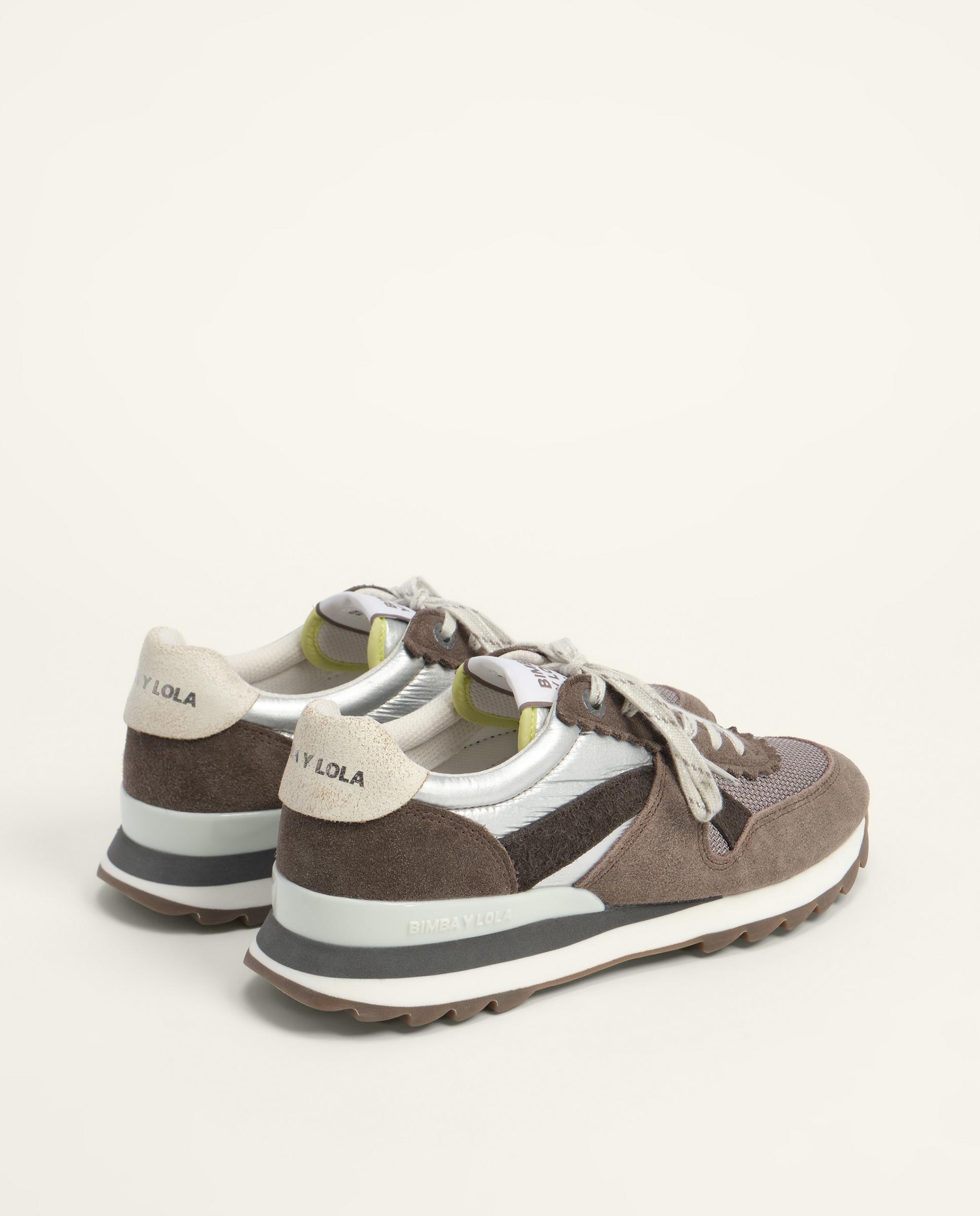 Zapatillas deportivas de mujer técnica 13 19 - Bimba y Lola - Plata Plata-2