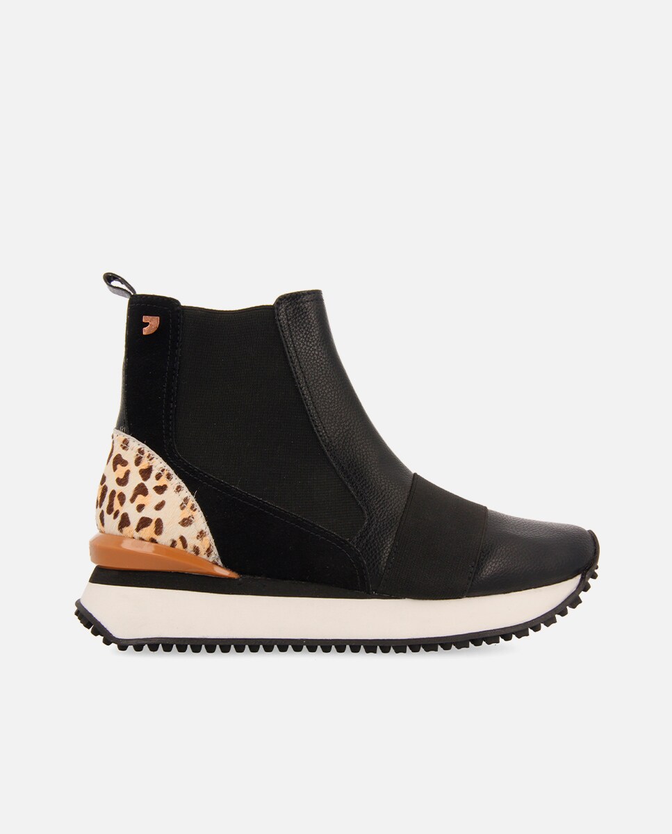 Botines Zapatillas Gioseppo Animal Print Zapatillas Deportivas De