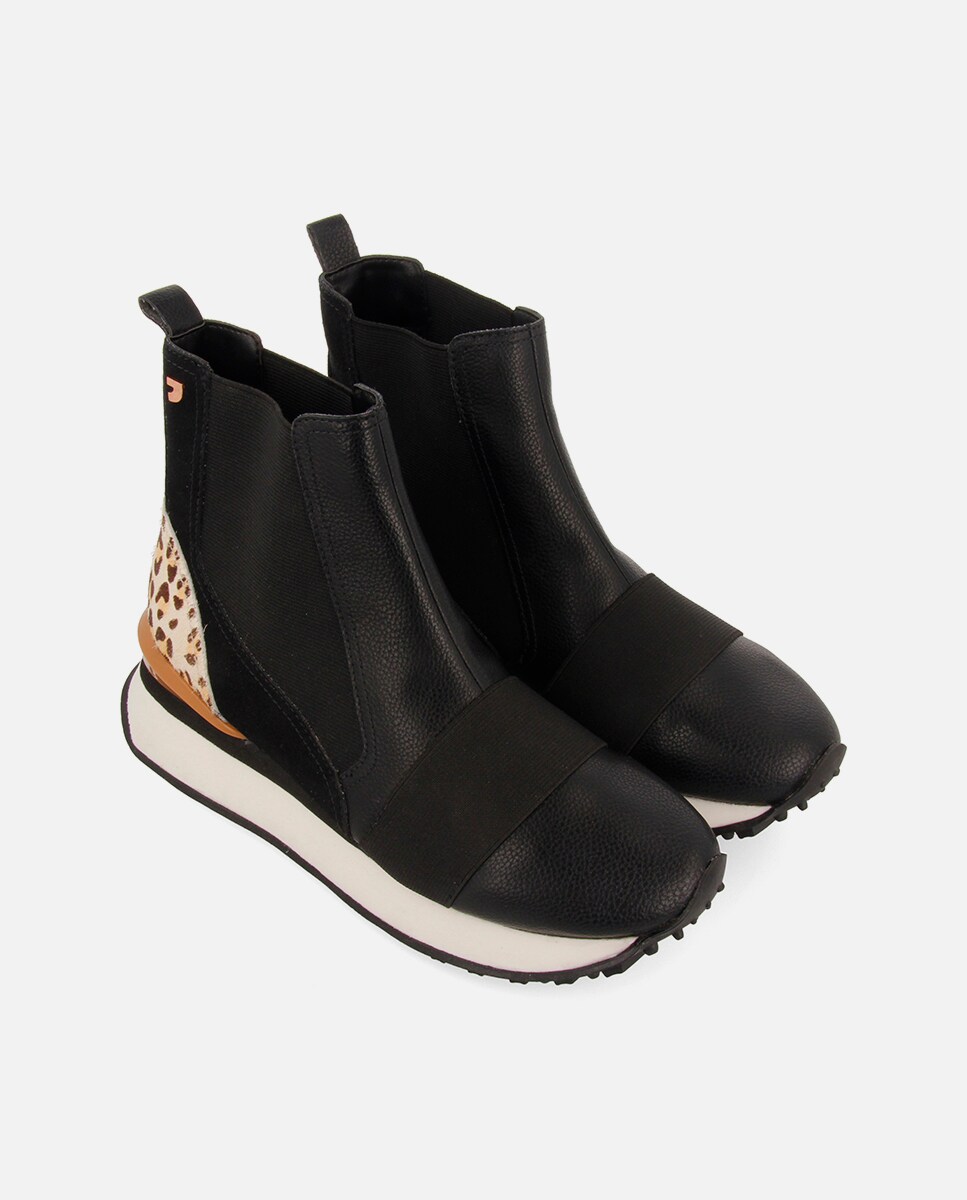 Leopardo Botin Gioseppo Bota Gioseppo CuÃ±a Botines CuÃ±a Gioseppo