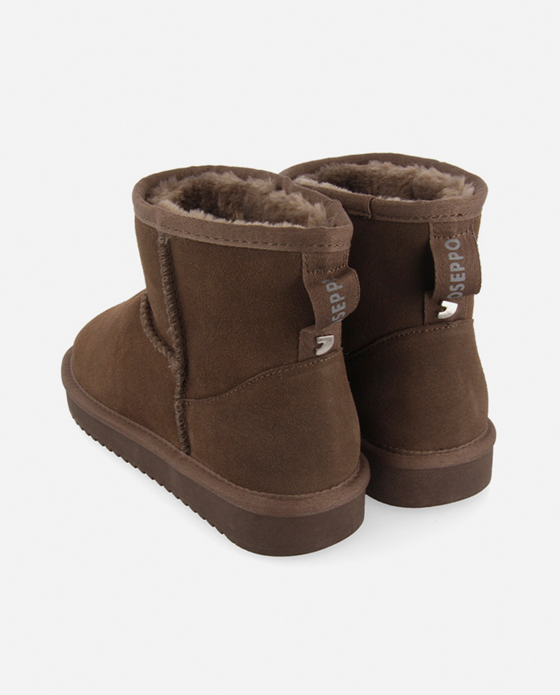 Botas de pelo de mujer tipo australianas de caña media forradas de pelo - Gioseppo - Topo Topo-2