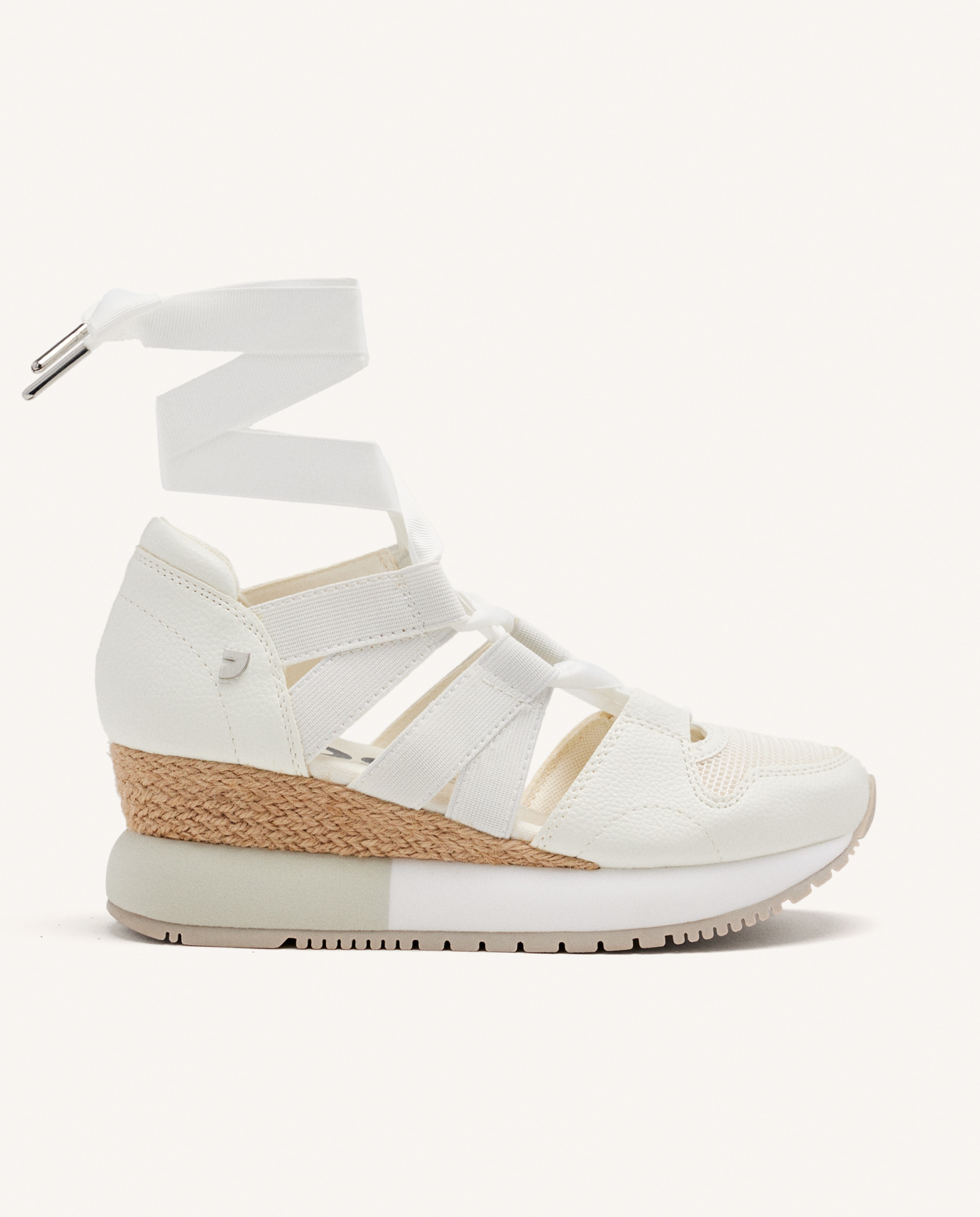 Gioseppo - Sandalias de cuña de mujer estilo deportivo y forro de yute.