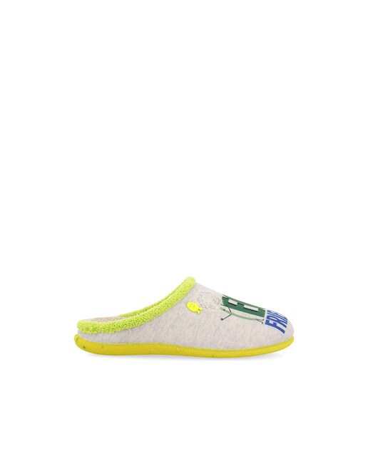 Imagen 0 de Zapatillas de casa abiertas de niña tipo babucha con material reciclado
