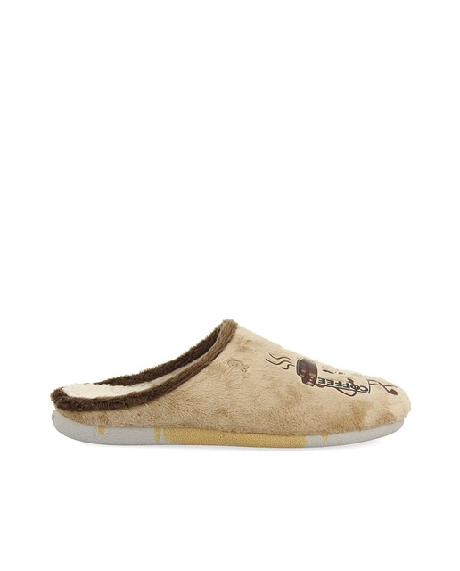 Imagen 0 de Zapatillas de casa de hombre tipo babucha con material reciclado