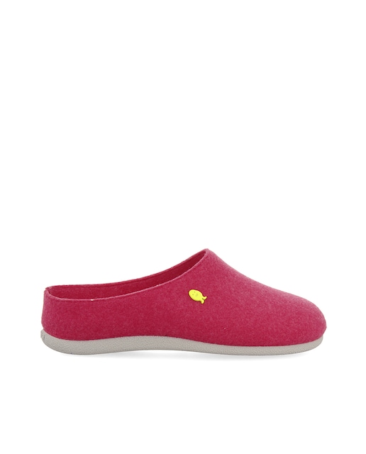 Imagen 0 de Zapatillas de casa abiertas de mujer tipo zueco con material reciclado