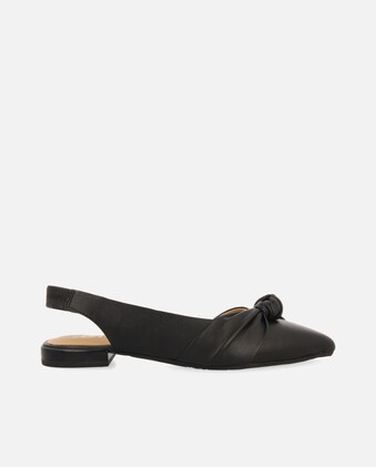 Sandalias Animal Print Bailarinas Destalonadas GIOSEPPO Piel Con