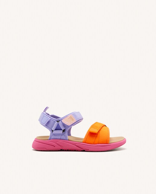 Imagen 0 de Chanclas de bebé niño multicolor con cierres ajustables