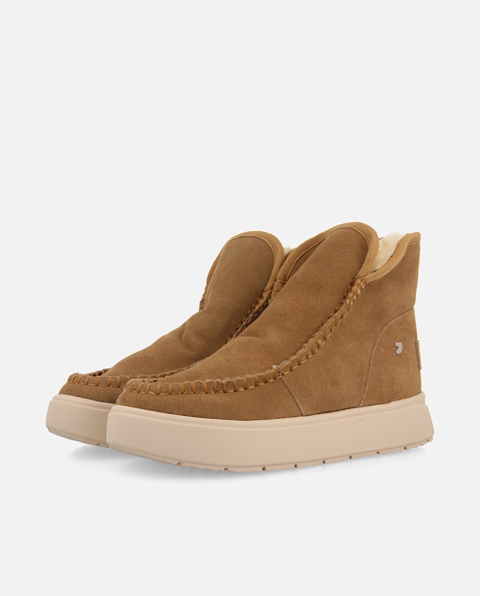 Imagen 4 de Botas de pelo de mujer estilo australianas de piel - Topo Topo