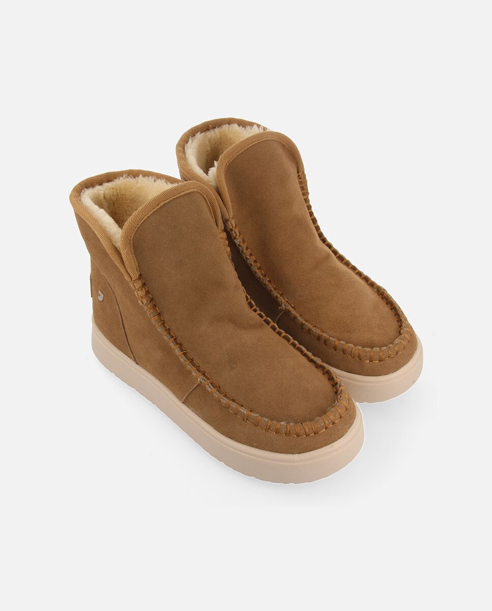 Imagen 5 de Botas de pelo de mujer estilo australianas de piel - Topo Topo