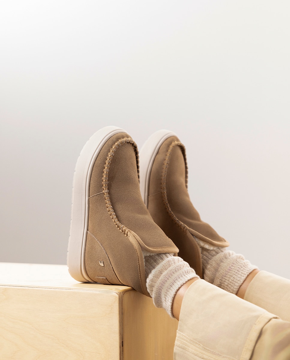 Imagen 2 de Botas de pelo de mujer estilo australianas de piel - Topo Topo