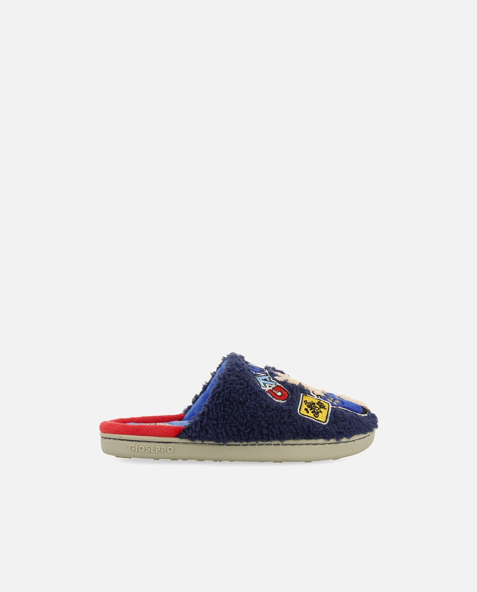 Imagem 0 de Pantufas Abertas Infantil Bordadas com Palmilha Acolchoada