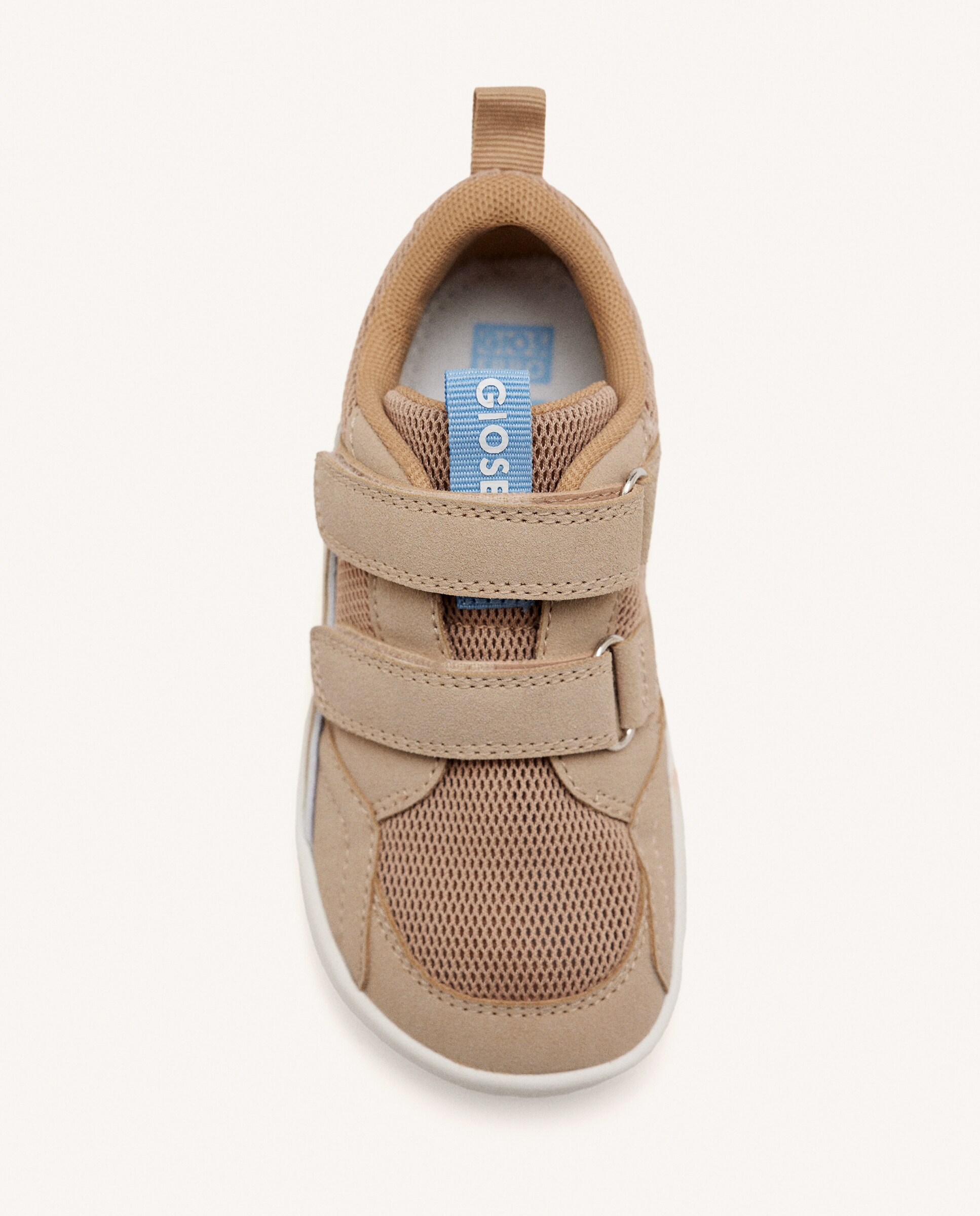 Zapatillas de lona de niño barefoot monocolor de rejilla - Gioseppo - Marrón Marrón-2