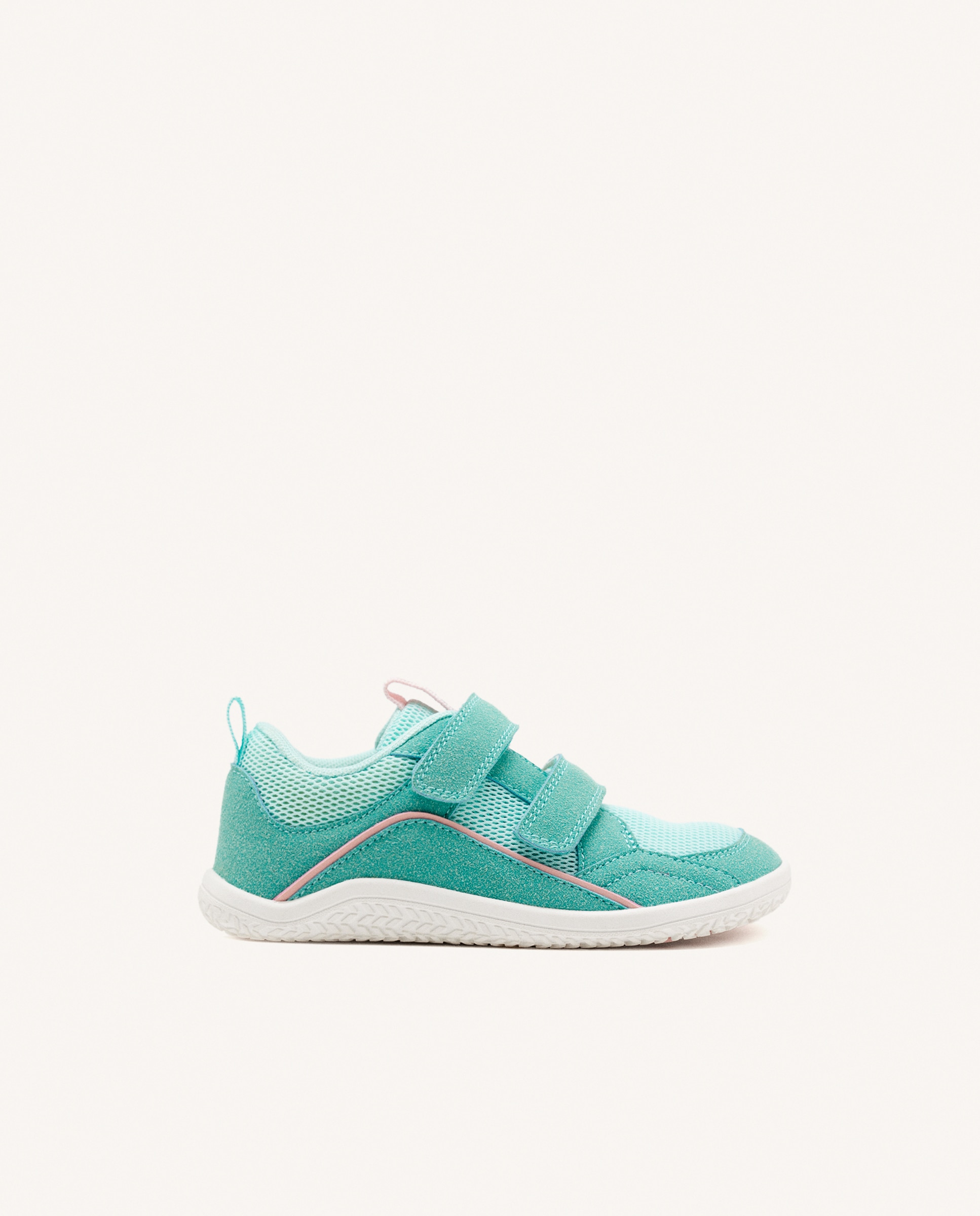 Zapatillas de lona de niño barefoot monocolor de rejilla - Gioseppo - Verde menta Verde menta-1