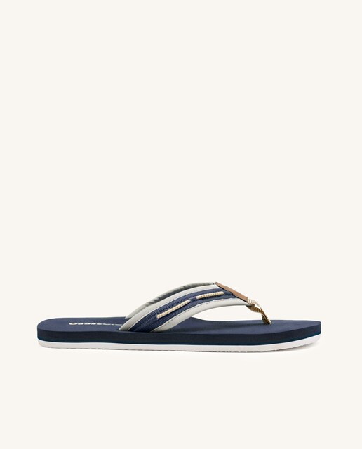 Imagen 0 de Chanclas de hombre con planta anatómica y contrastes