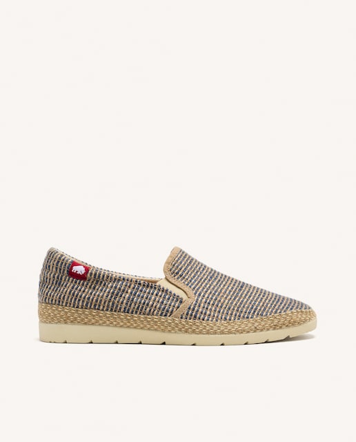 Imagen 0 de Alpargatas de hombre tipo slip-on con elásticos y planta acolchada