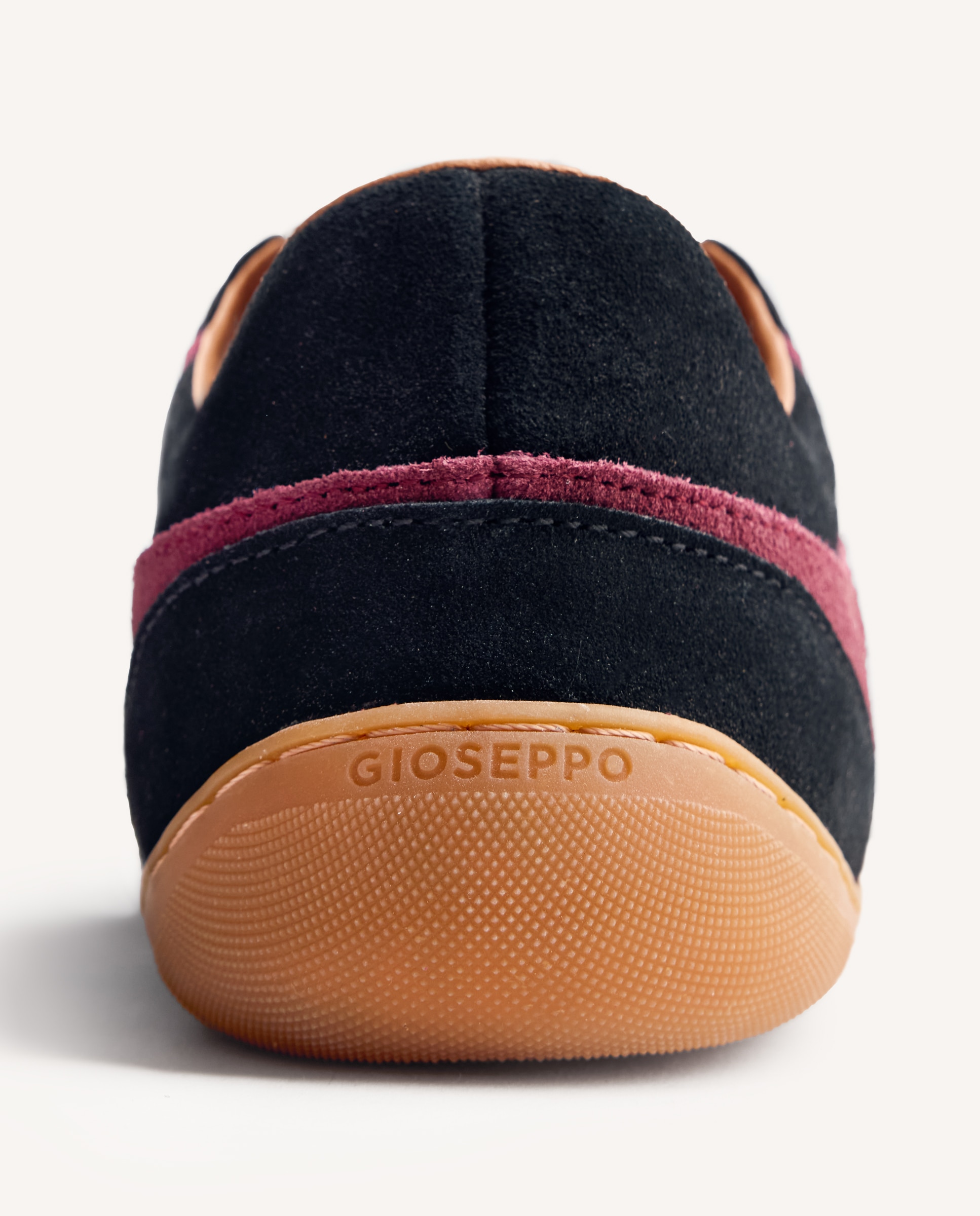 Zapatillas deportivas de mujer de piel serraje con contrastes de color barefoot - Gioseppo - Negro Negro-6