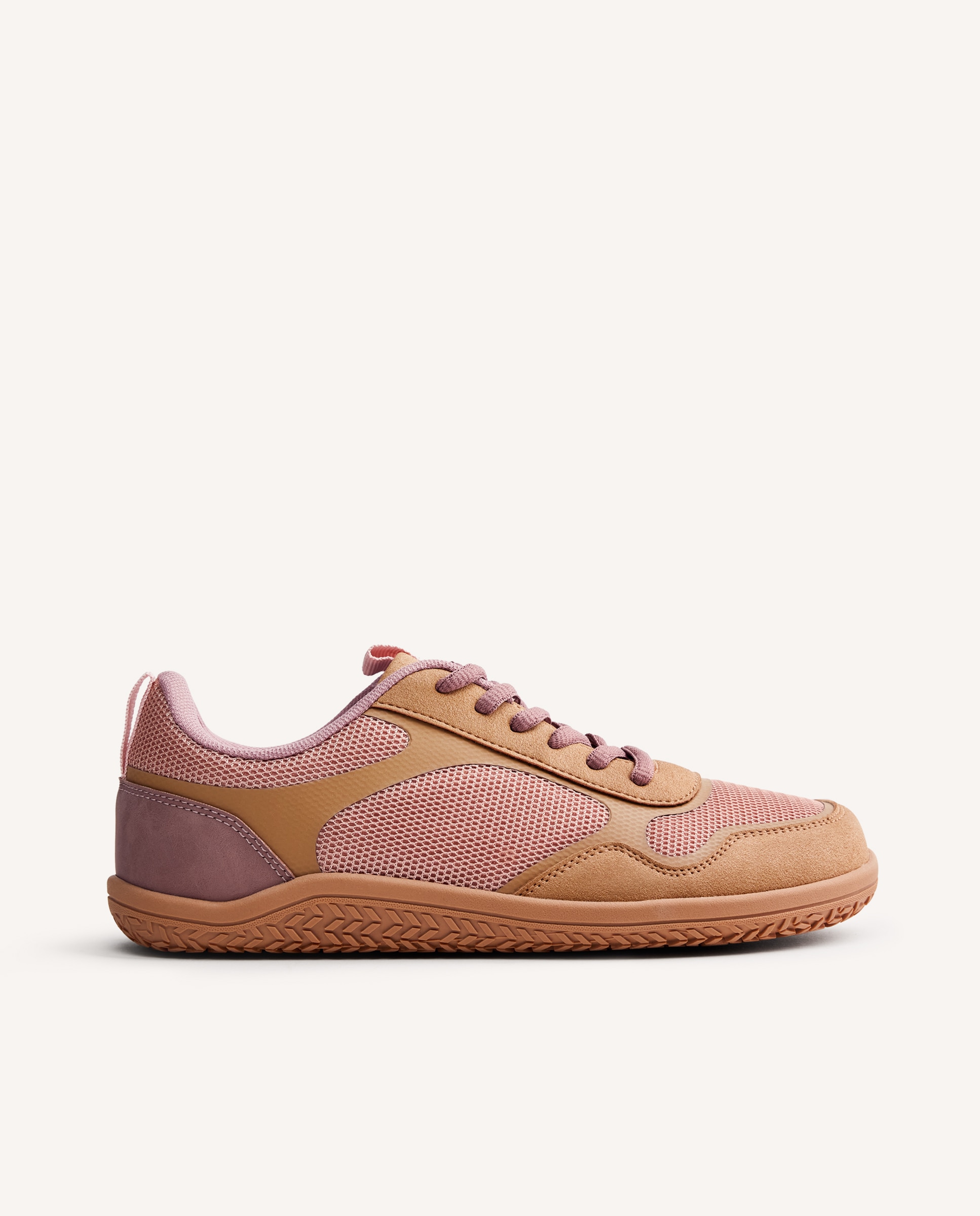 Zapatillas deportivas de mujer con rejilla barefoot - Gioseppo - Beige Beige-1