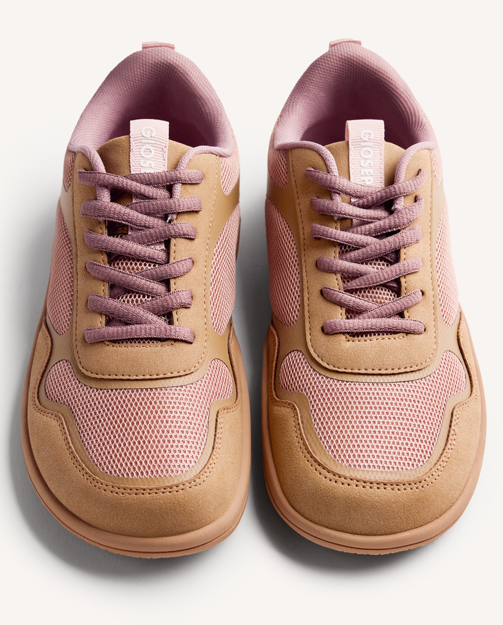 Zapatillas deportivas de mujer con rejilla barefoot - Gioseppo - Beige Beige-5