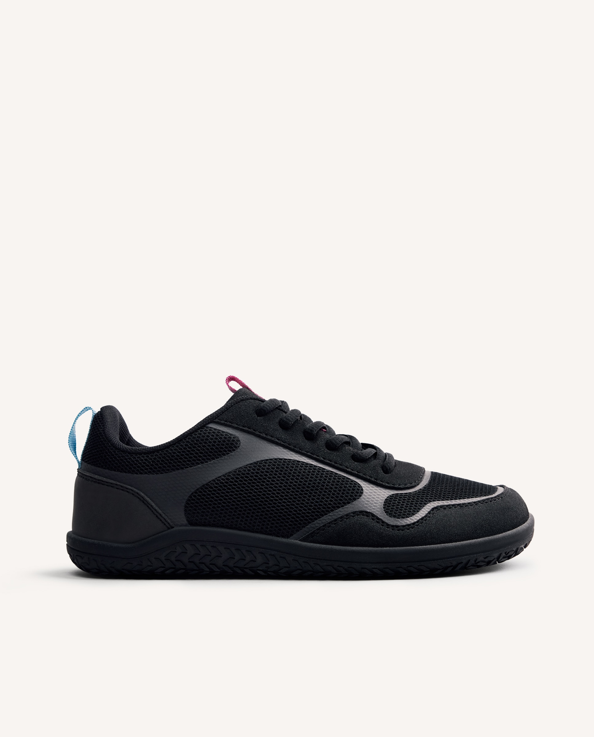 Zapatillas deportivas de mujer con rejilla barefoot - Gioseppo - Negro Negro-1