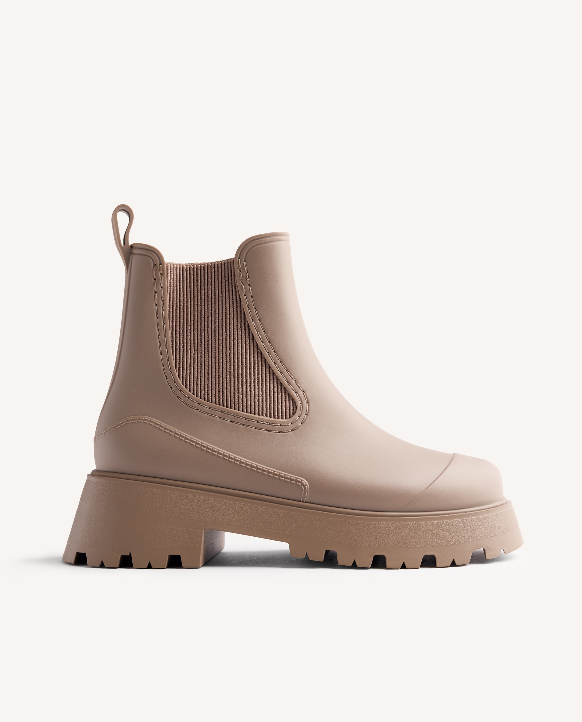 Botas de agua de mujer con plataforma y suela tipo track - Gioseppo - Topo Topo-1