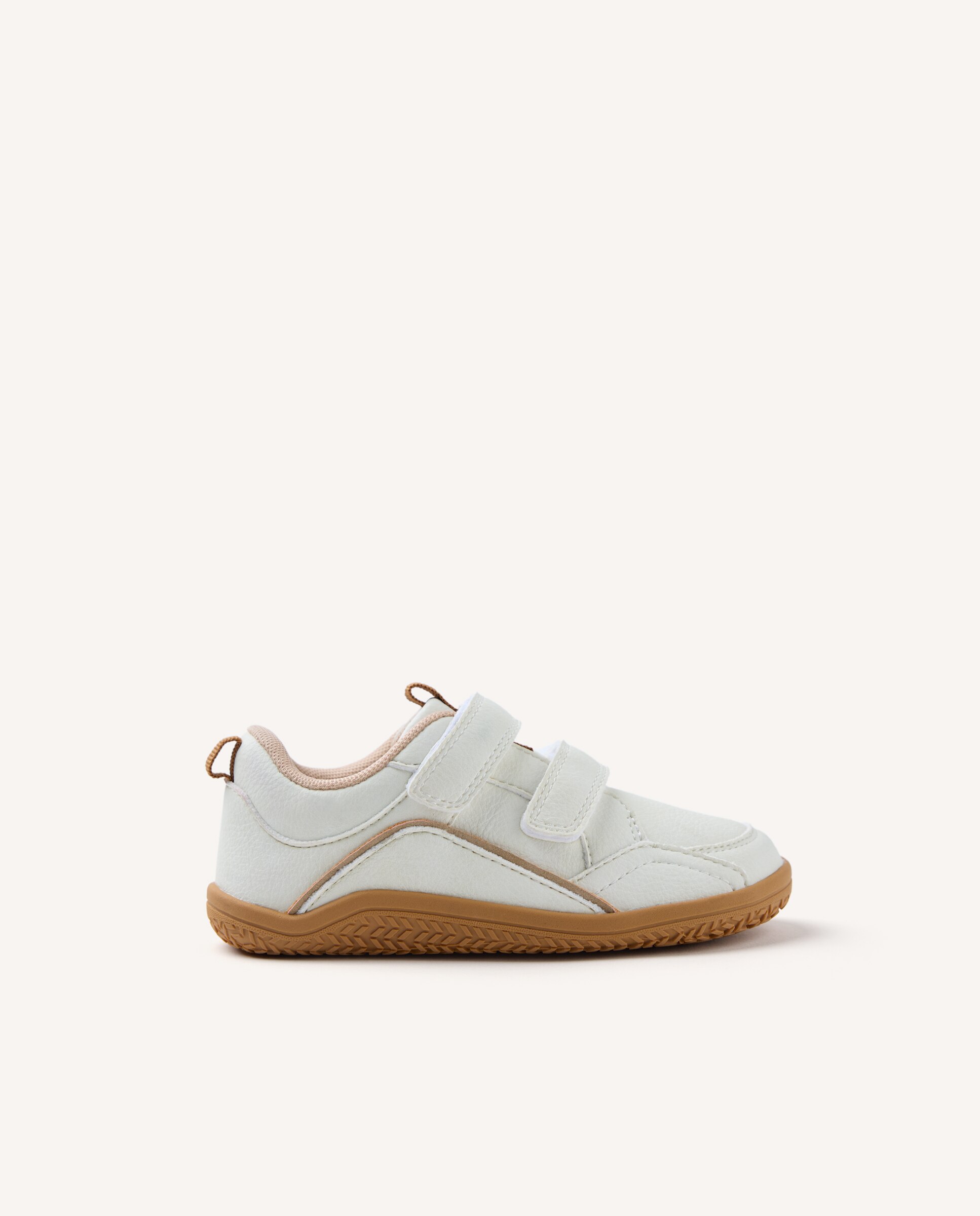 Zapatillas deportivas de niña barefoot con doble cierre ajustable - Gioseppo - Blanco Blanco-1