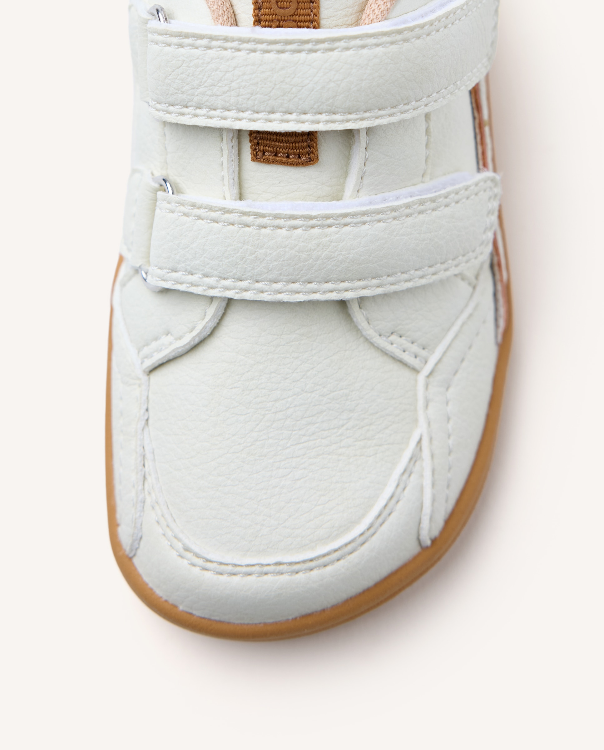 Zapatillas deportivas de niña barefoot con doble cierre ajustable - Gioseppo - Blanco Blanco-5