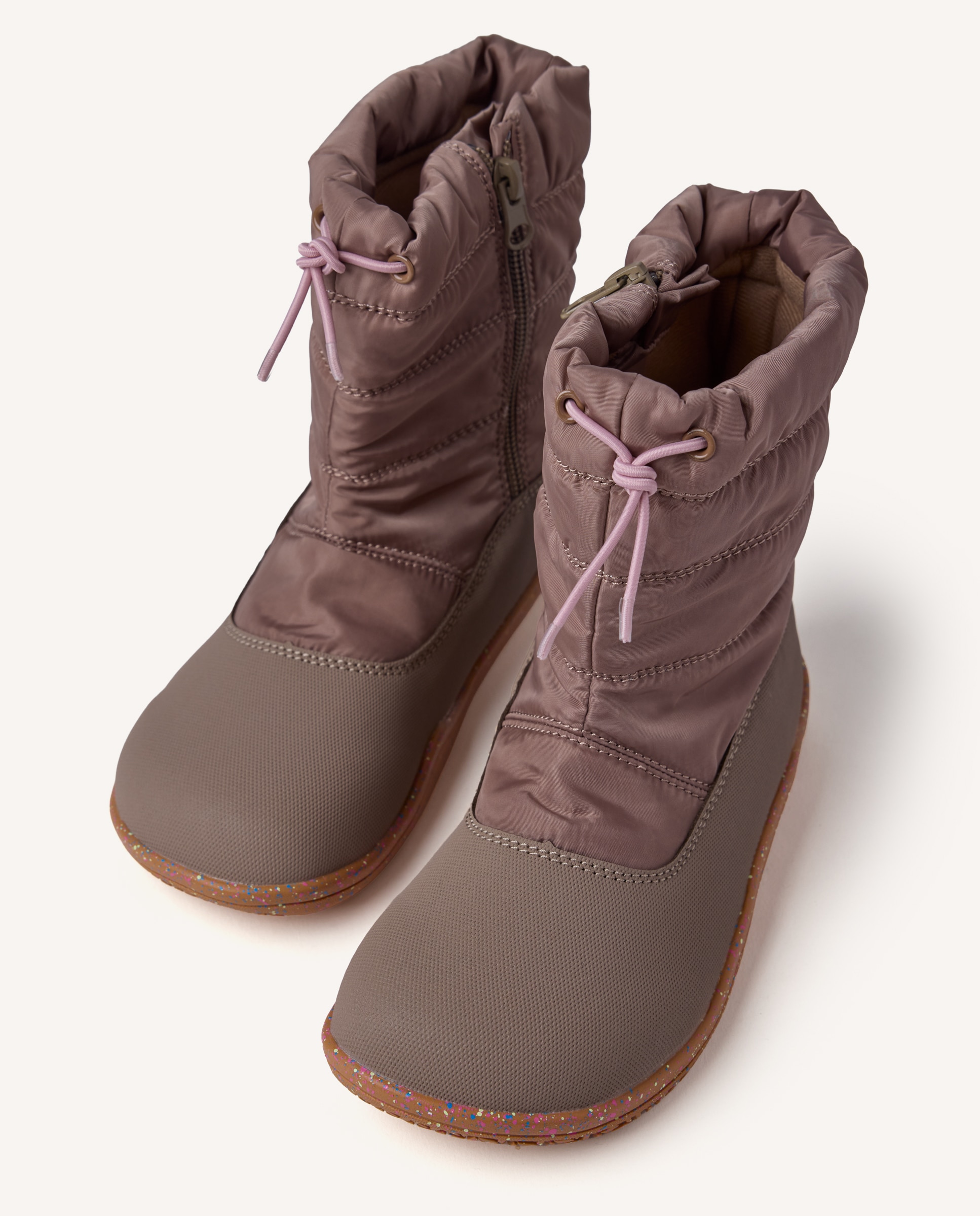 Botas de niña barefoot acolchadas estilo après ski - Gioseppo - Topo Topo-3