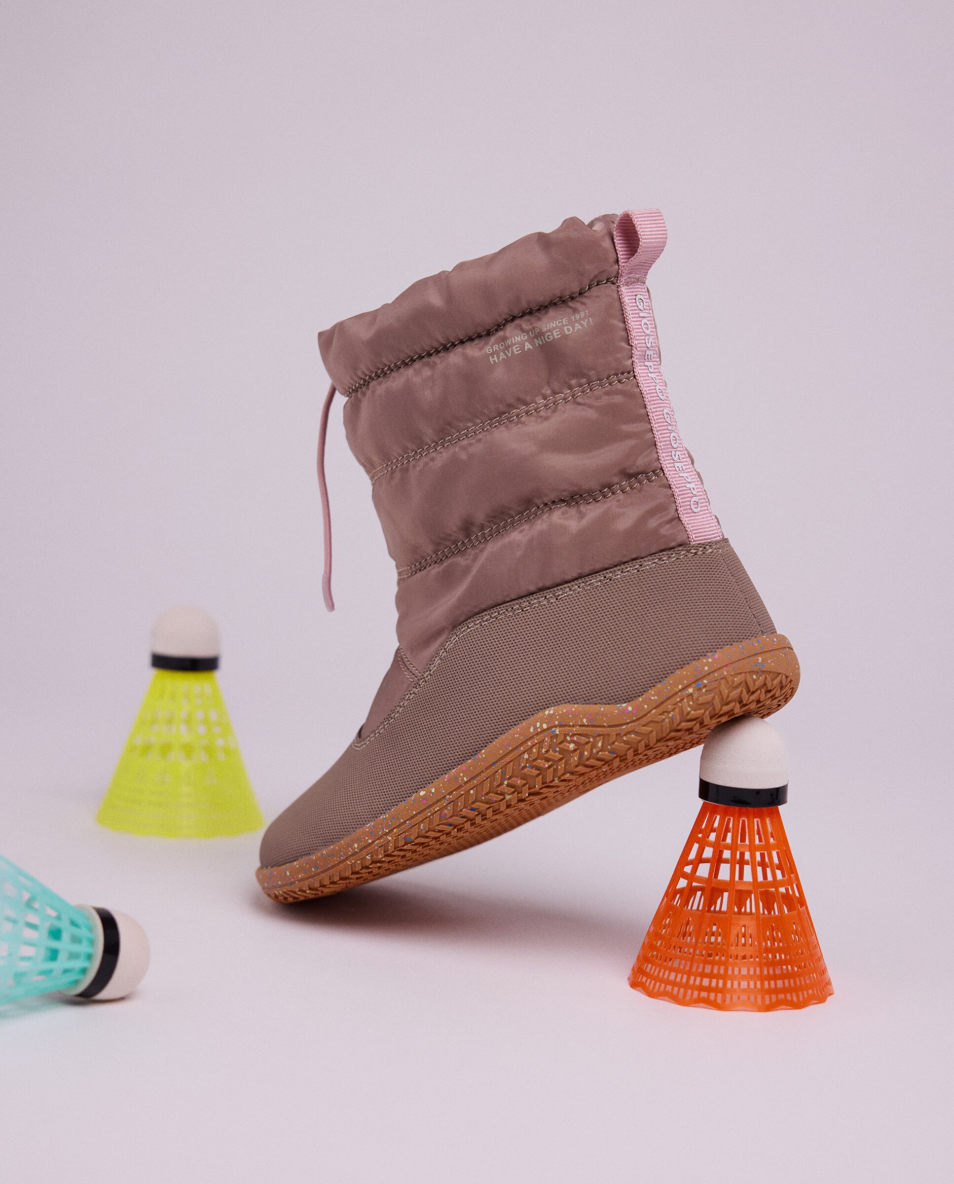 Botas de niña barefoot acolchadas estilo après ski - Gioseppo - Topo Topo-6