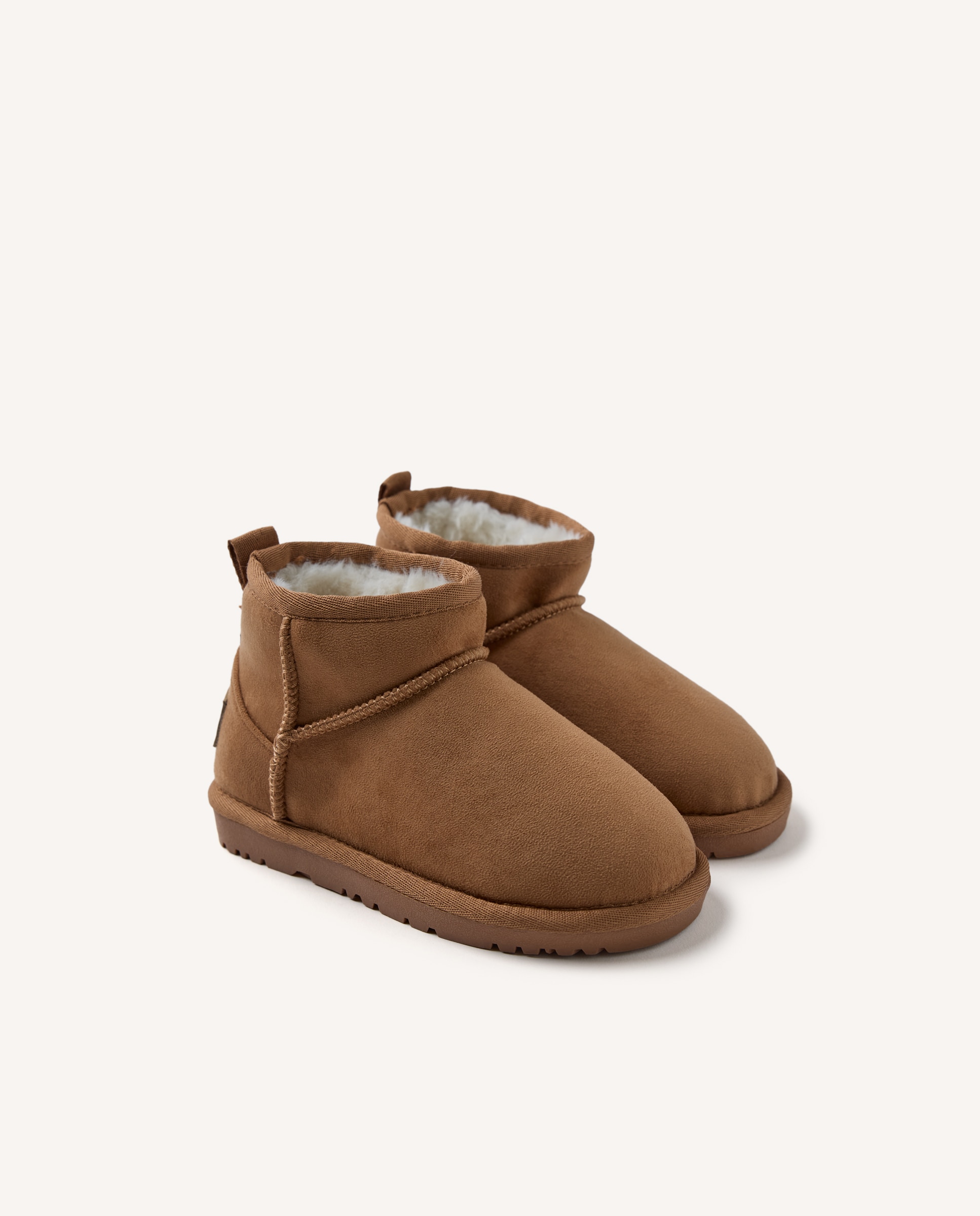 Botas australianas de niña repelentes al agua forradas - Gioseppo - Cuero Cuero-2