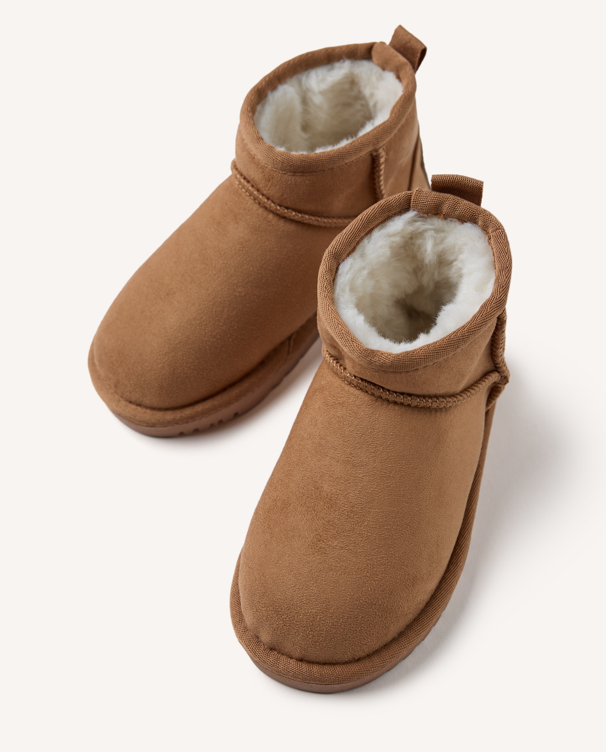 Botas australianas de niña repelentes al agua forradas - Gioseppo - Cuero Cuero-3
