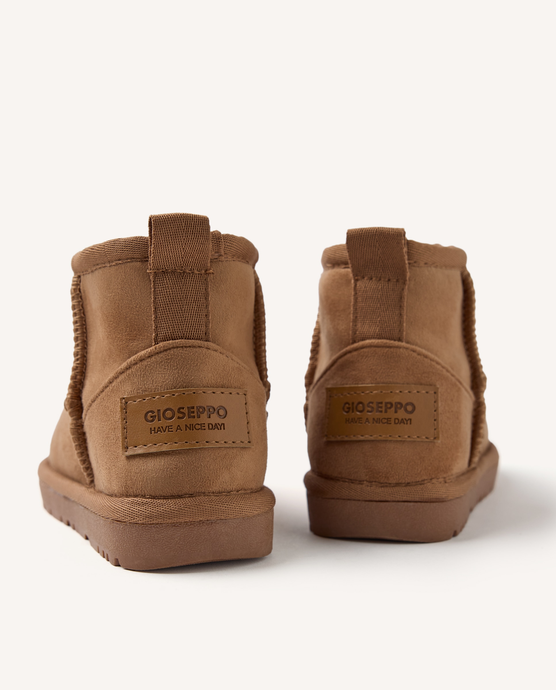 Botas australianas de niña repelentes al agua forradas - Gioseppo - Cuero Cuero-4