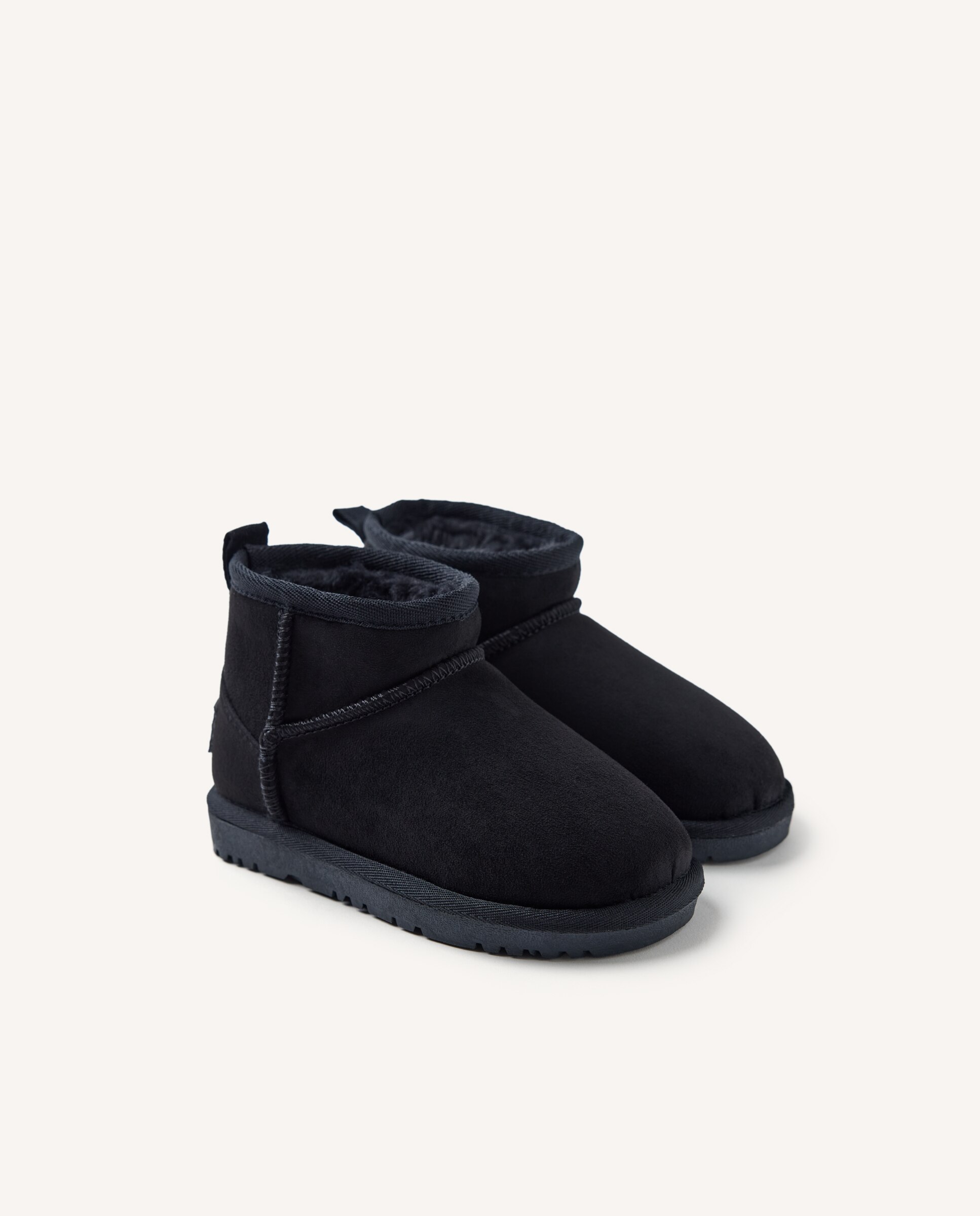 Botas australianas de niña repelentes al agua forradas - Gioseppo - Negro Negro-2