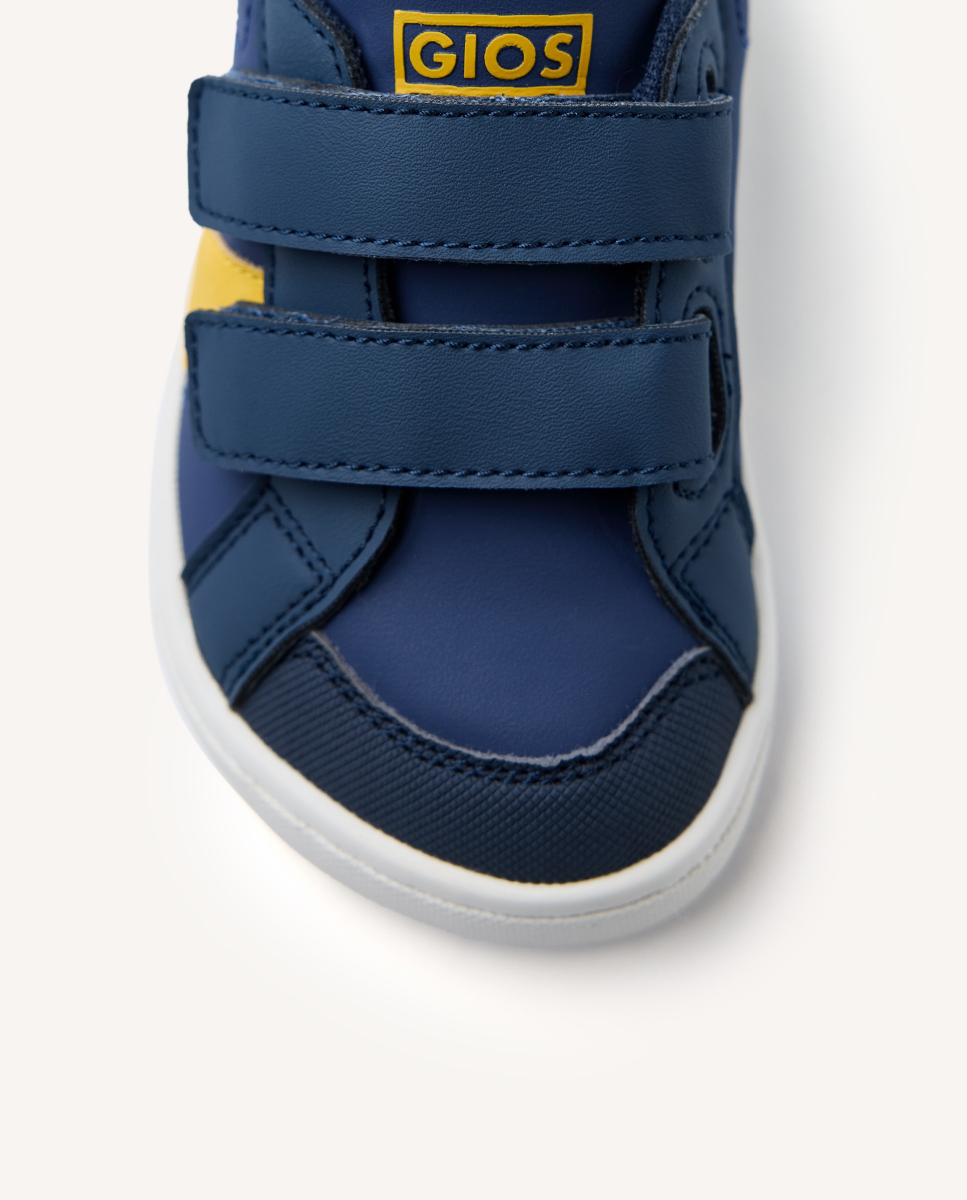 Zapatillas deportivas de bebé niño con contrastes de color y doble cierre barefoot - Gioseppo - Marino Marino-5