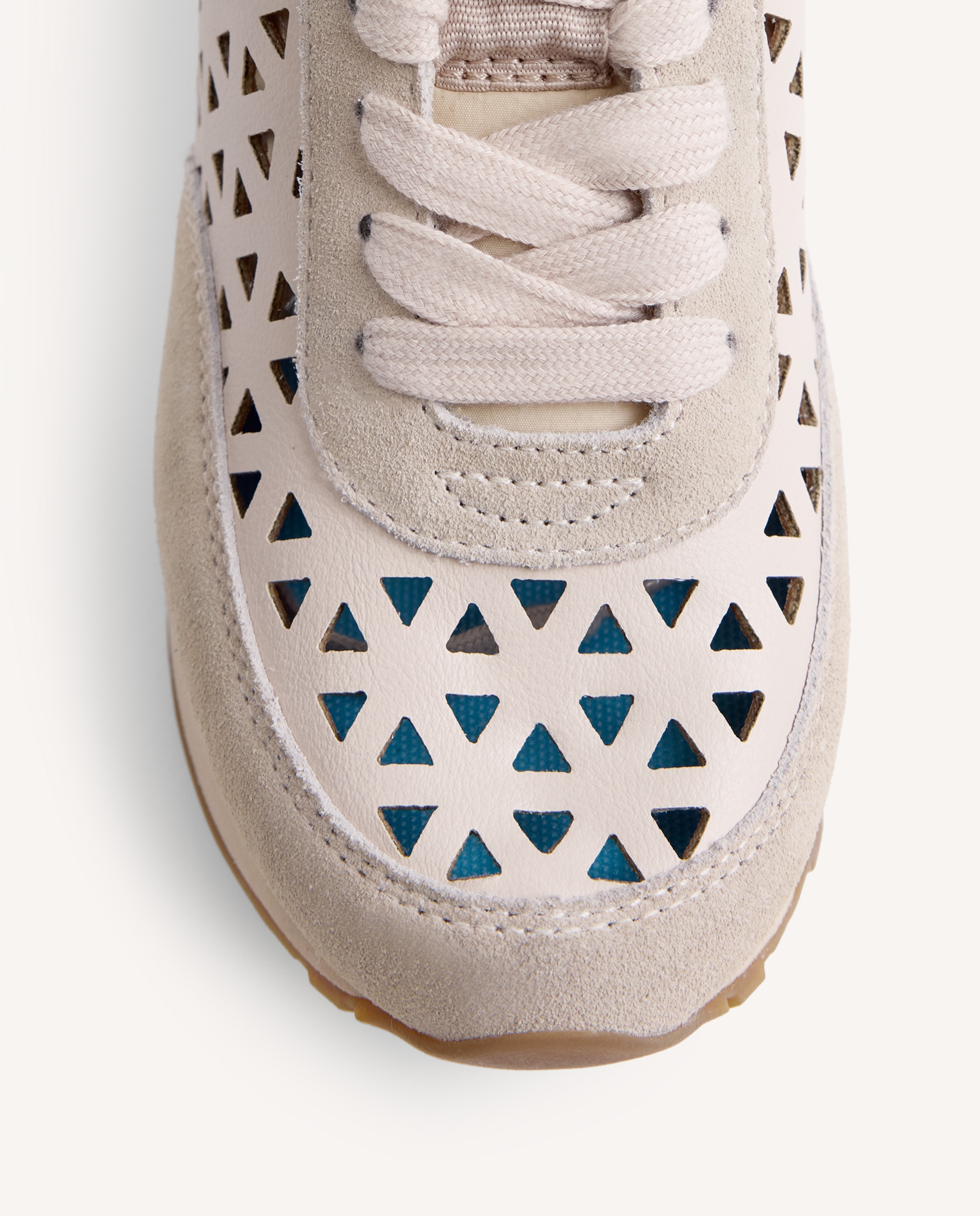 Zapatillas con cuña de mujer caladas con cuña interna - Gioseppo - Beige Beige-2