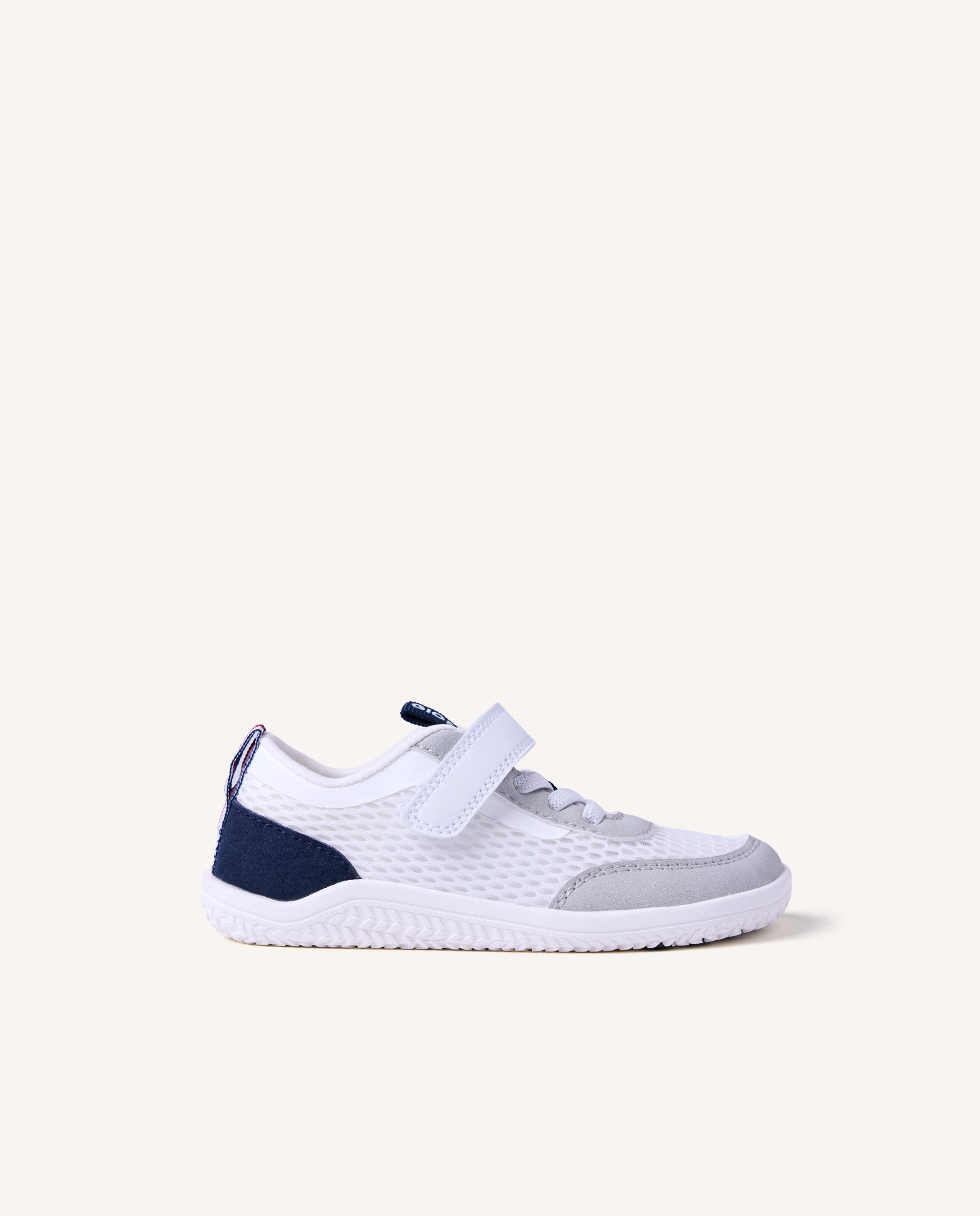 Zapatillas de rejilla de bebé niño - Gioseppo - Blanco / Azul Blanco / Azul-1