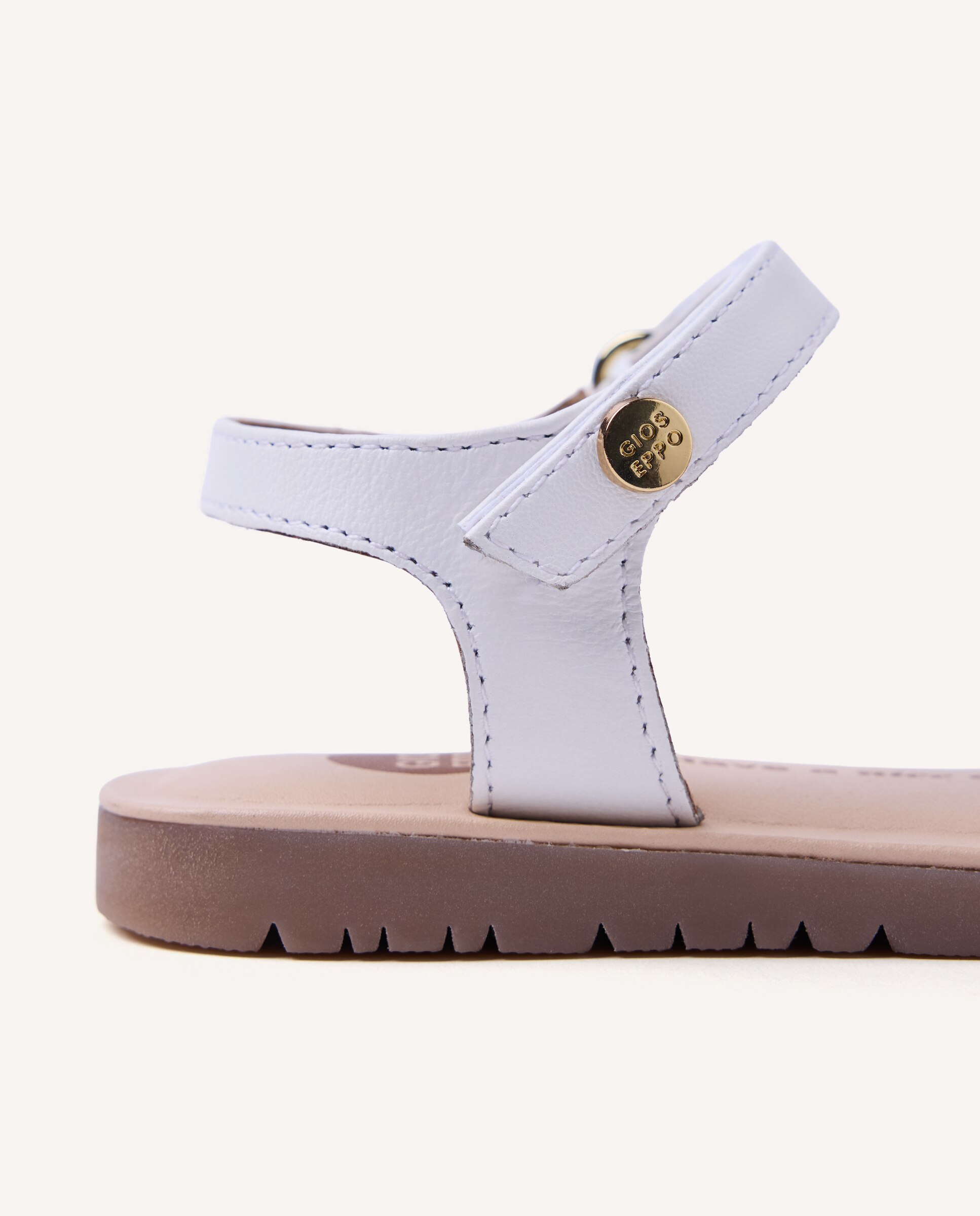 Sandalias piel flores - Gioseppo - Blanco Blanco-6