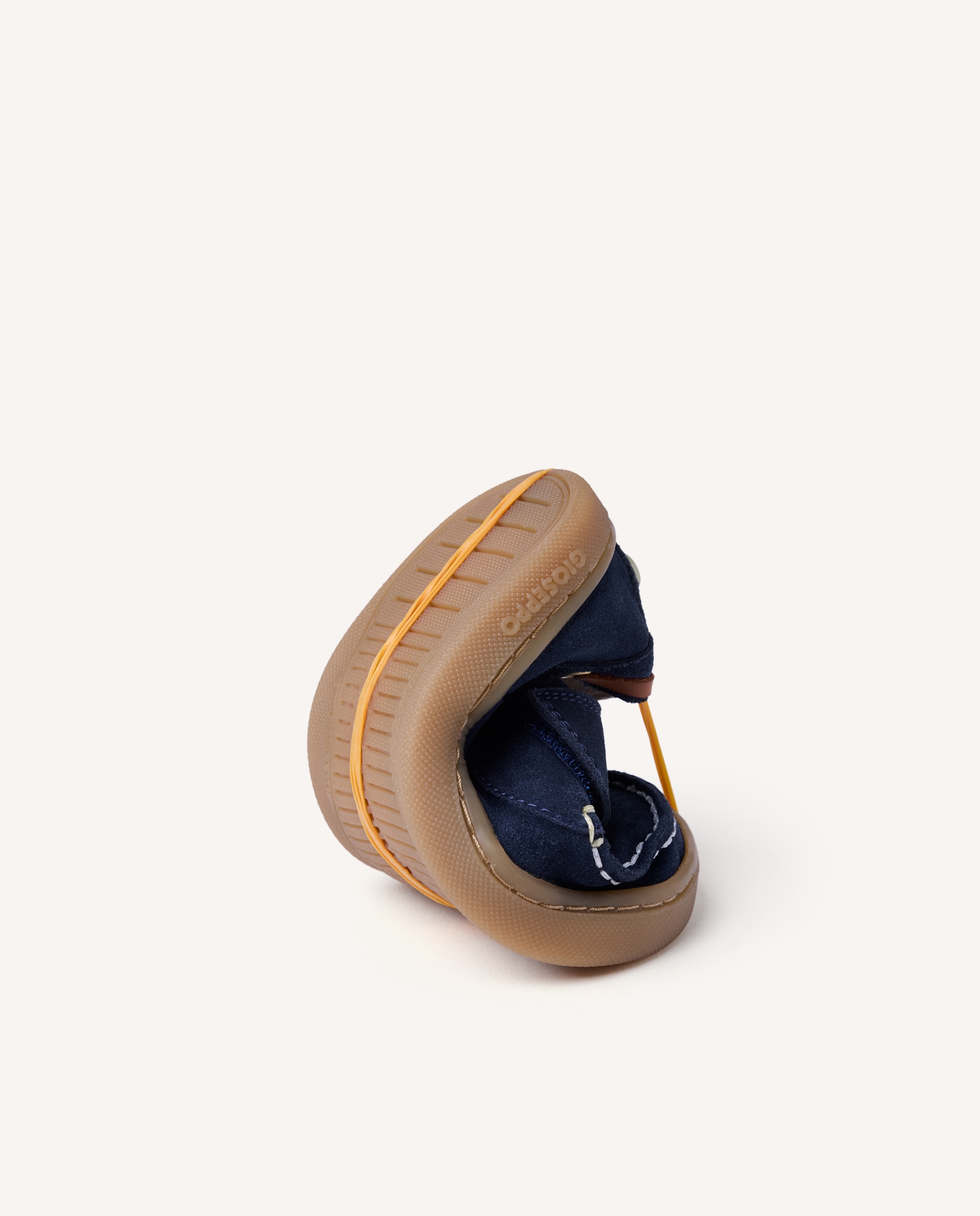Mocasines de niño barefoot de piel estilo náuticos - Gioseppo - Azul marino Azul marino-7